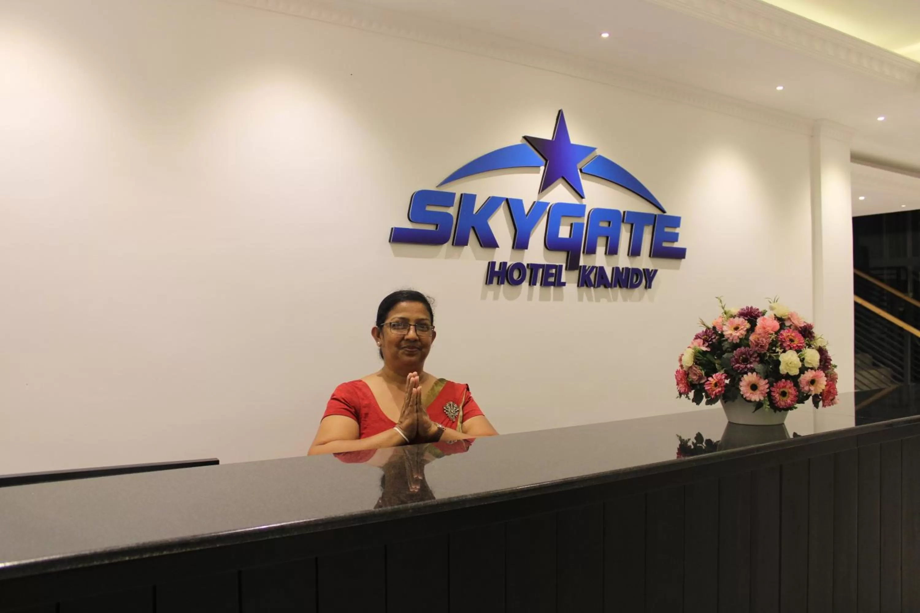 Lobby or reception in Sky Gate kandy