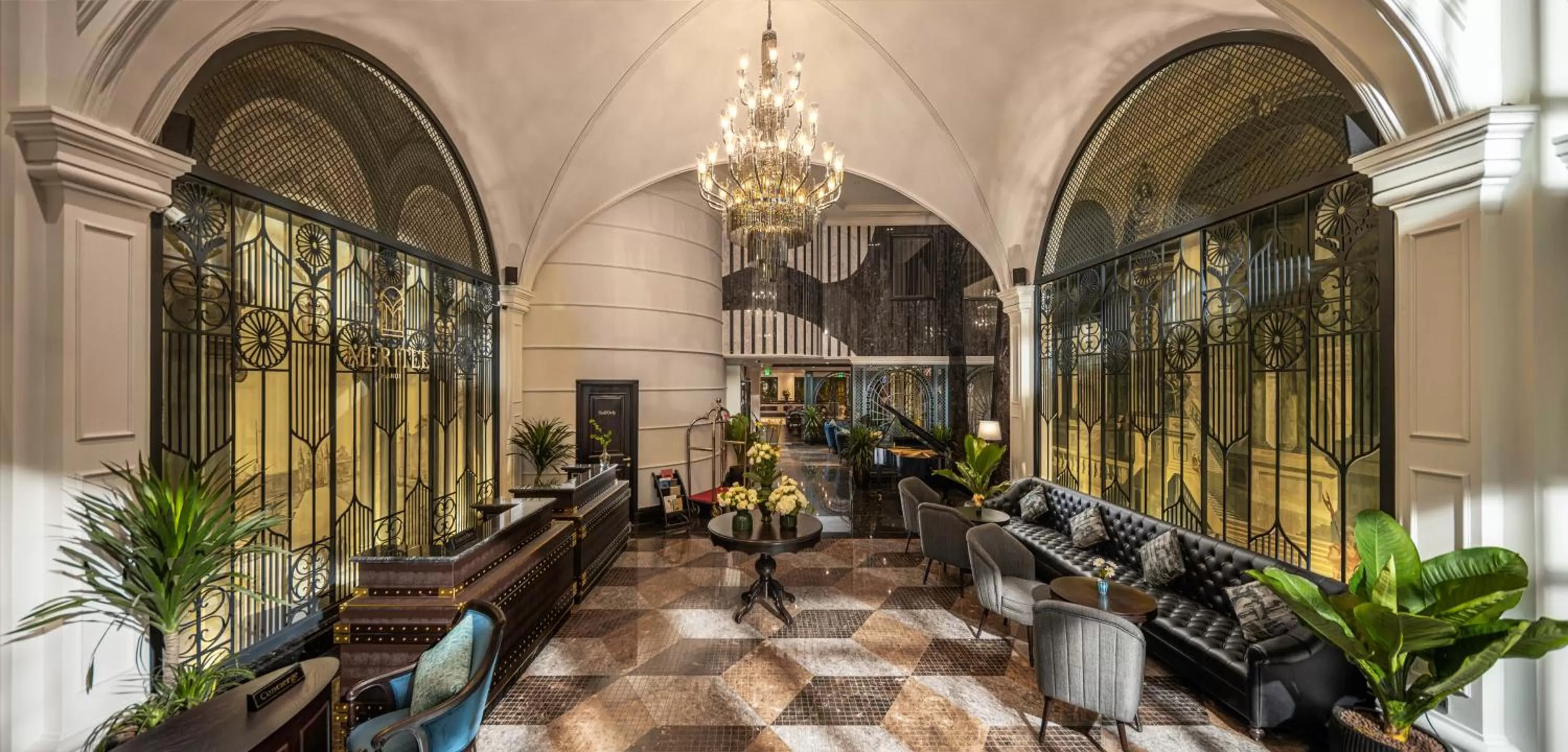 Lobby or reception in Meritel Hanoi