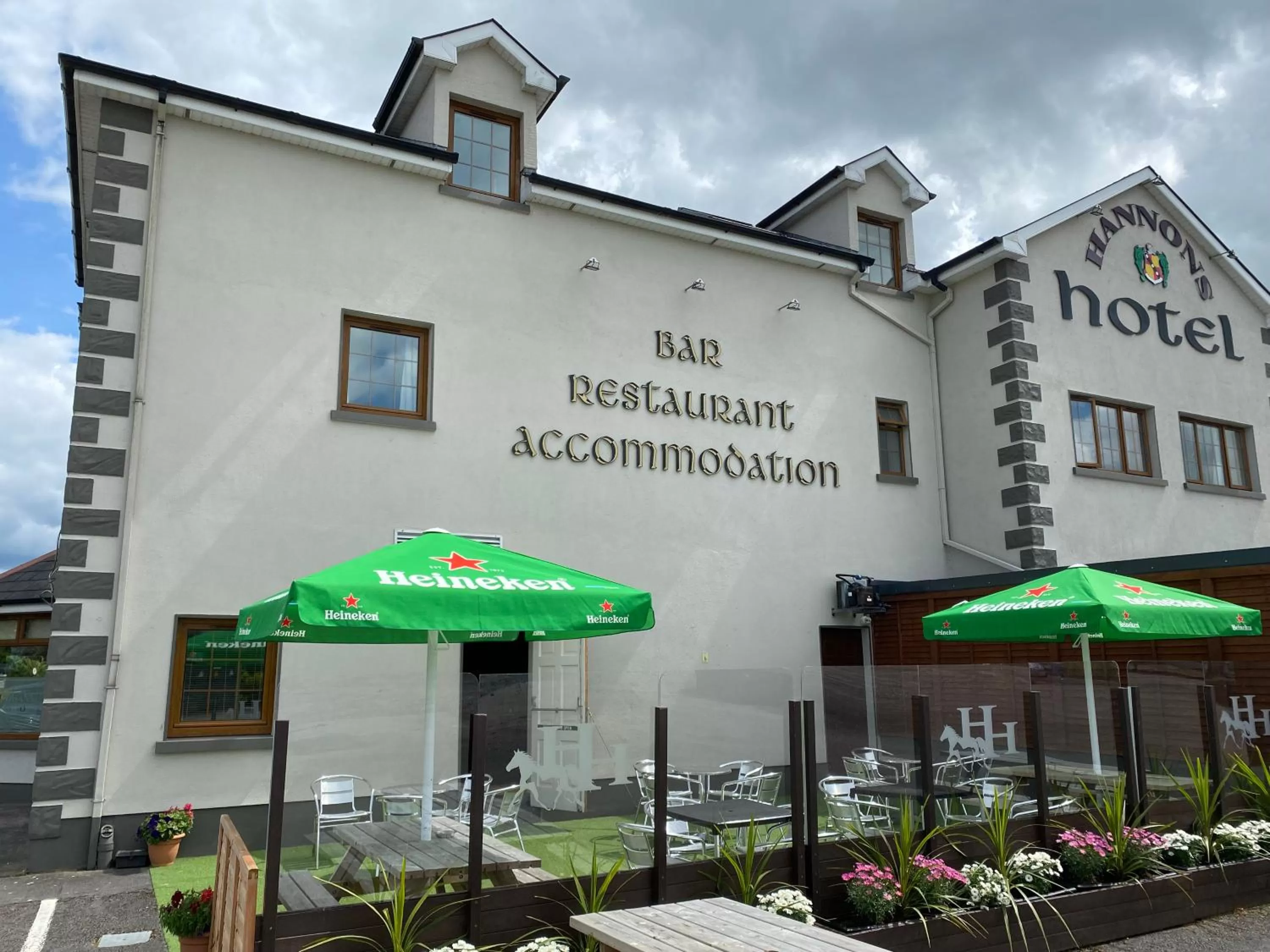 Dining area in Hannon's Hotel