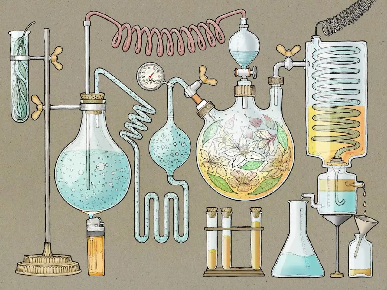 Decorative detail in Praktik Èssens