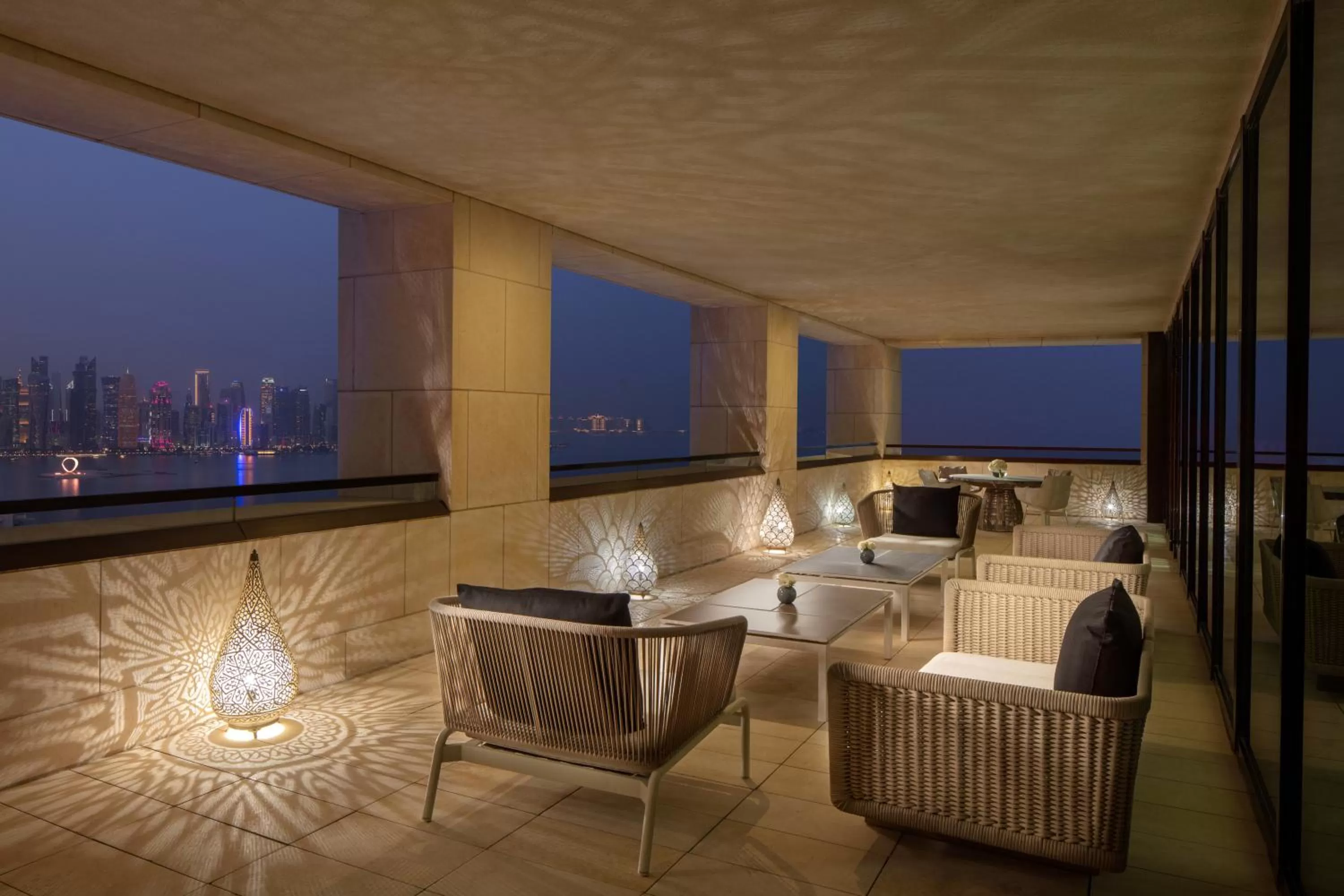 Night in Park Hyatt Doha, Msheireb Downtown