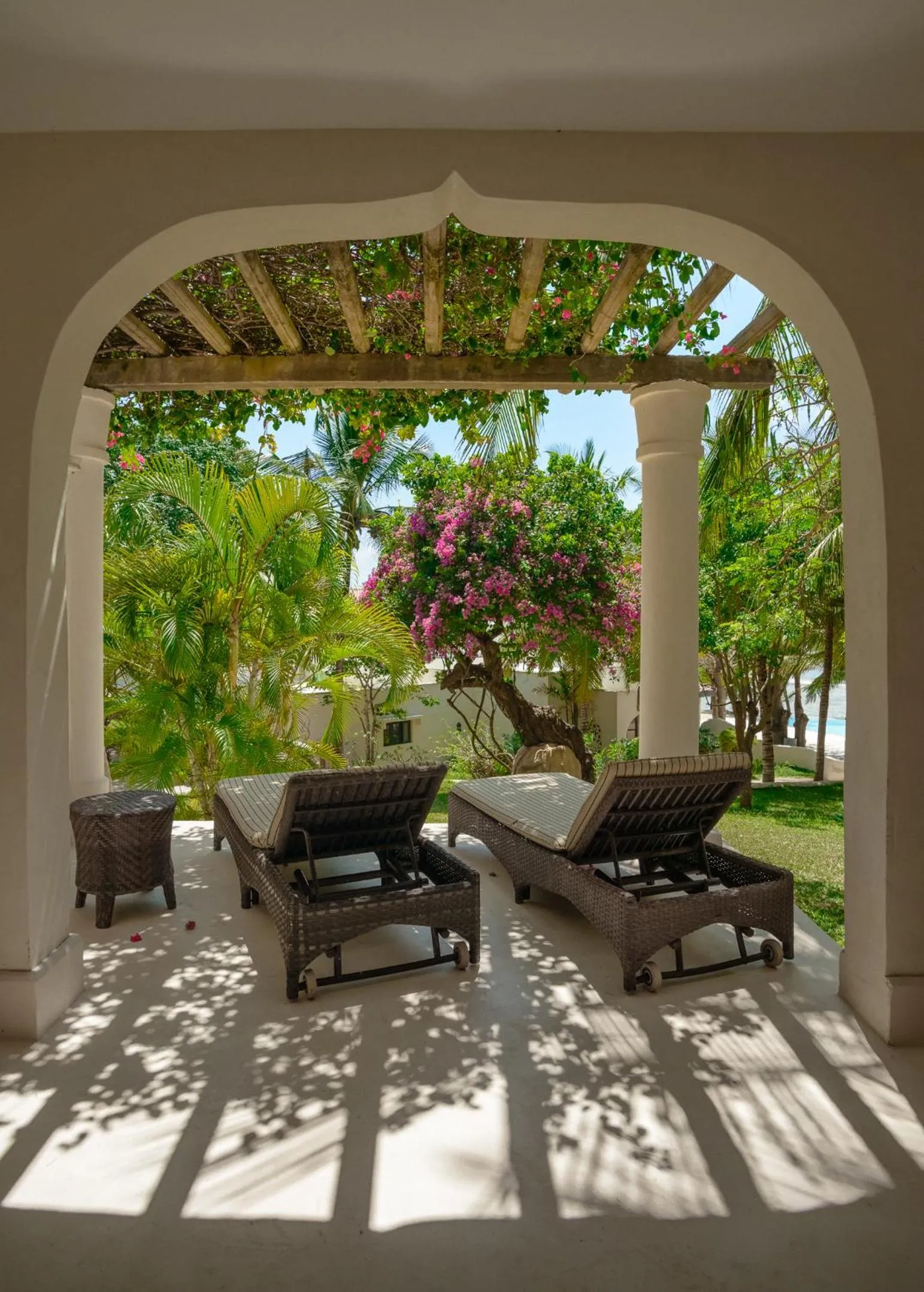 Patio in Swahili Beach