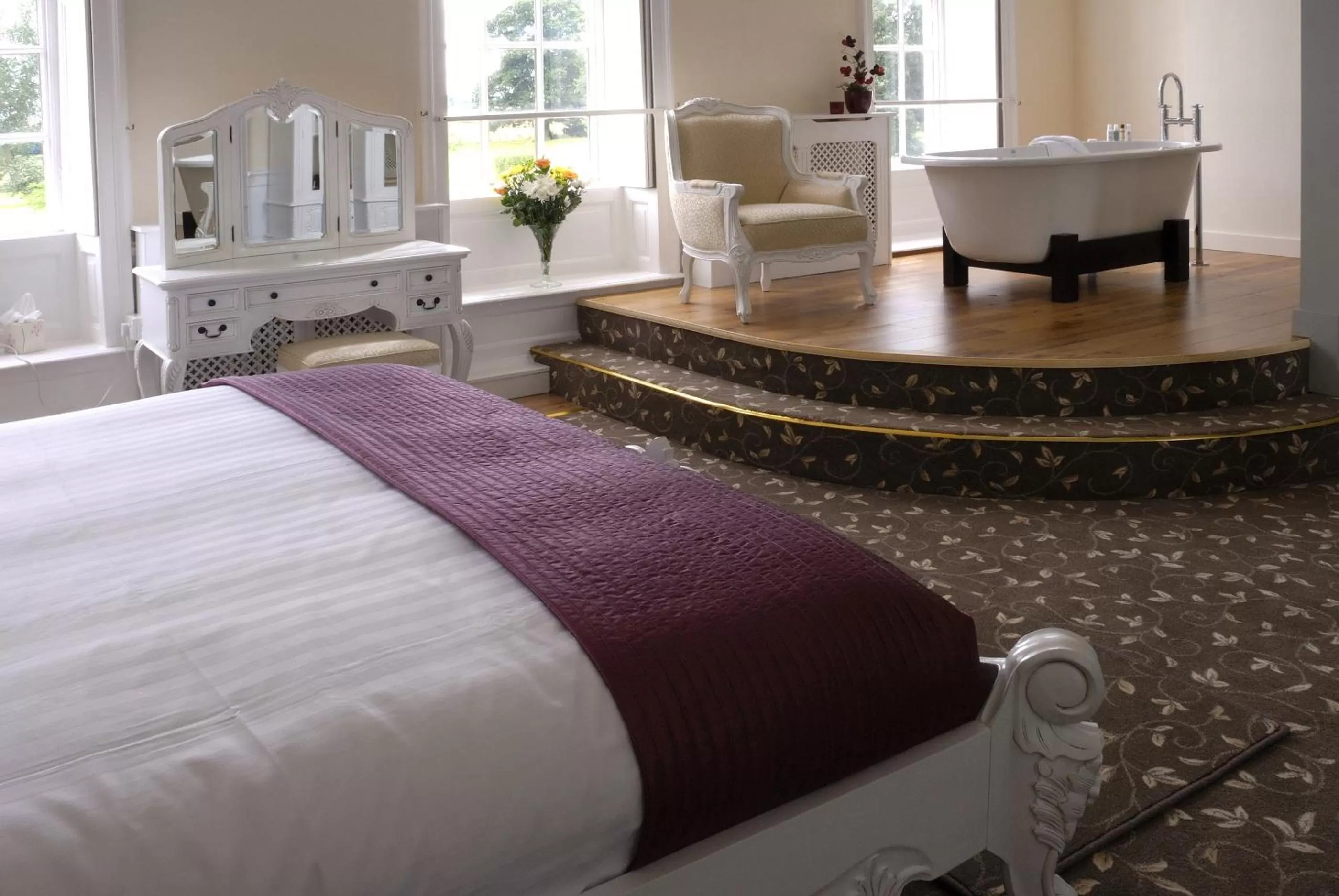 Bedroom, Bed in Haughton Hall Hotel & Leisure Club