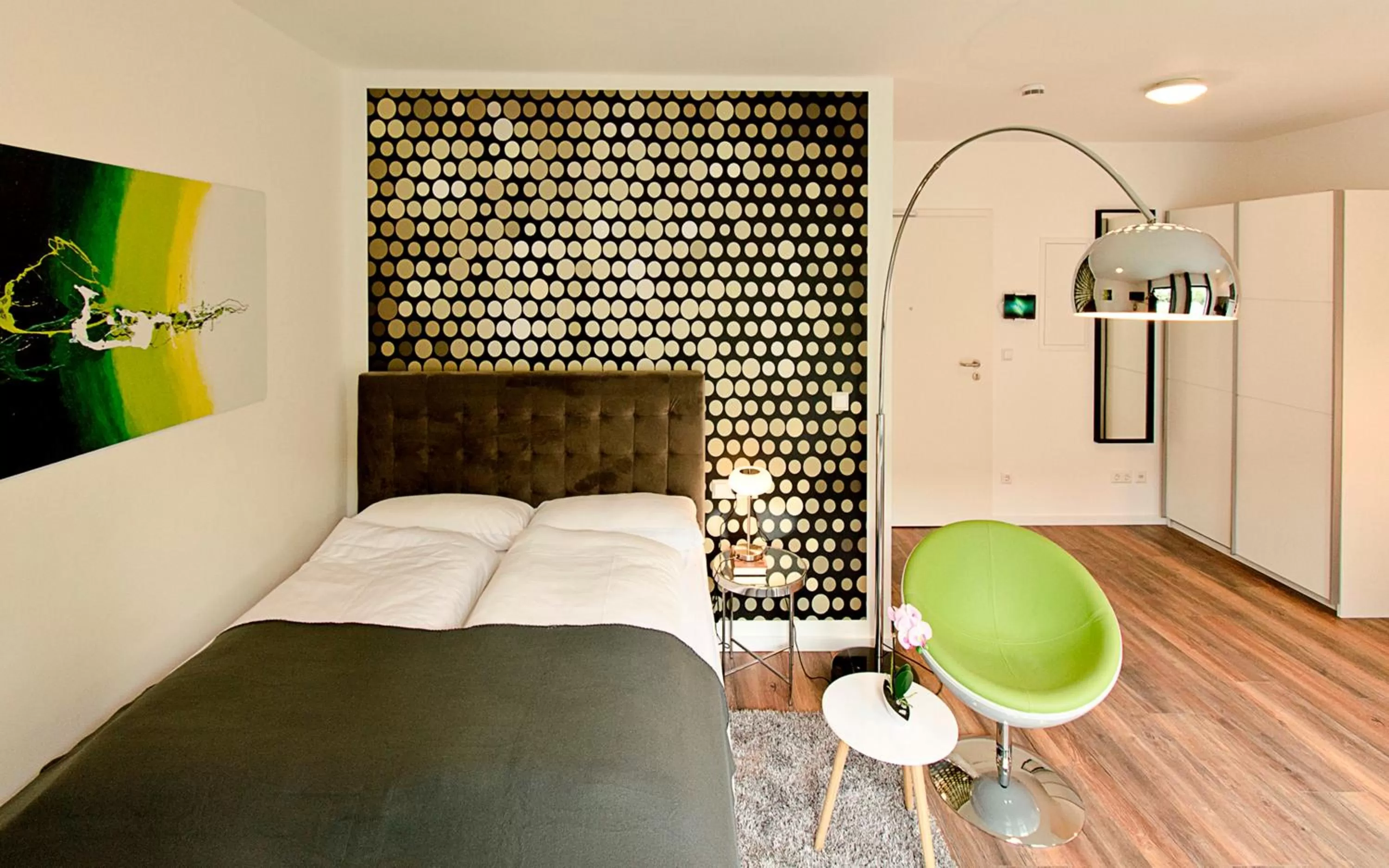 Photo of the whole room, Bed in Eco Smart Apartments Nürnberg Süd