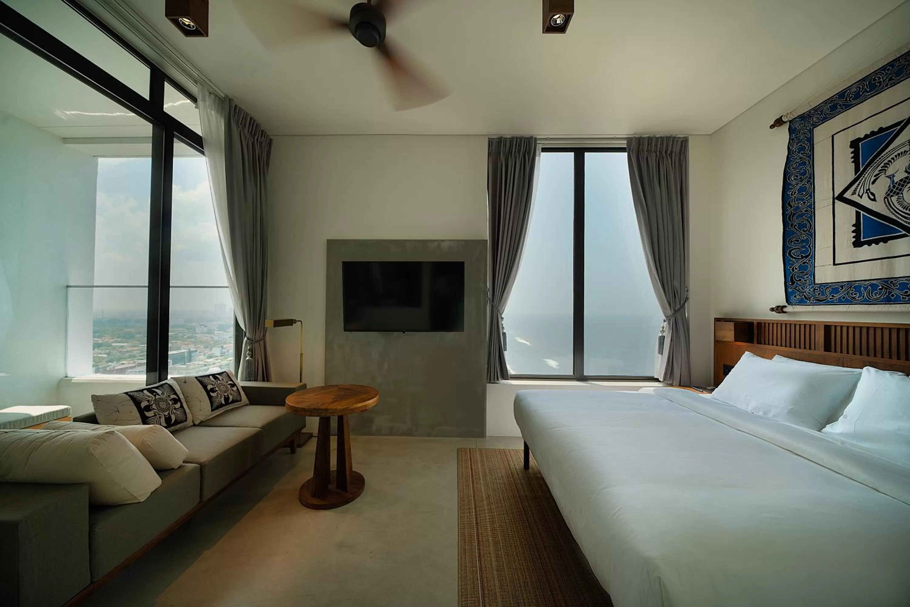 Superior Double Room with Terrace (Sea & City View) with 15% off Laundry & Selected Spa Treatments in Granbell Hotel Colombo