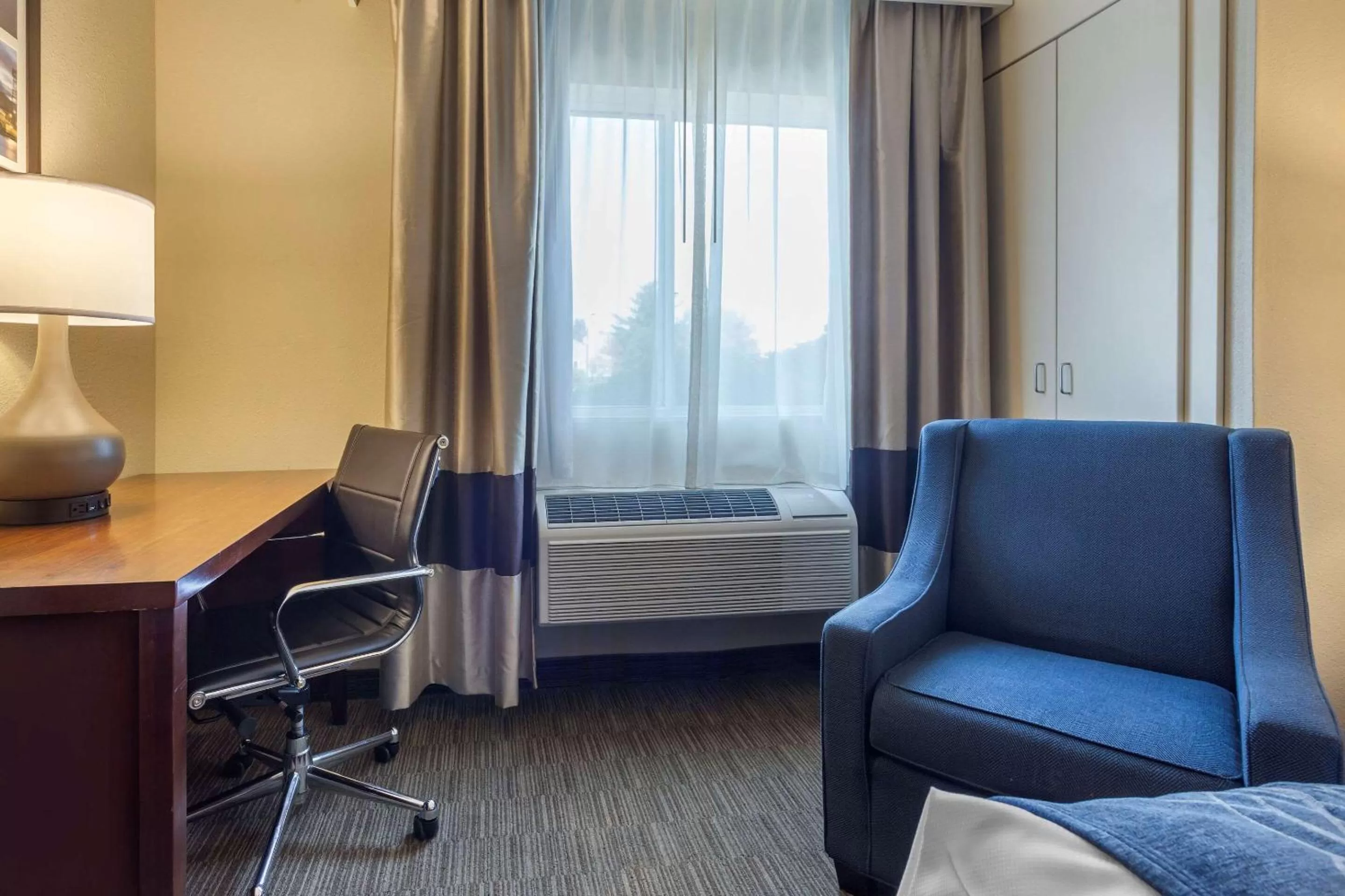 Photo of the whole room in Comfort Inn Rockford near Casino District