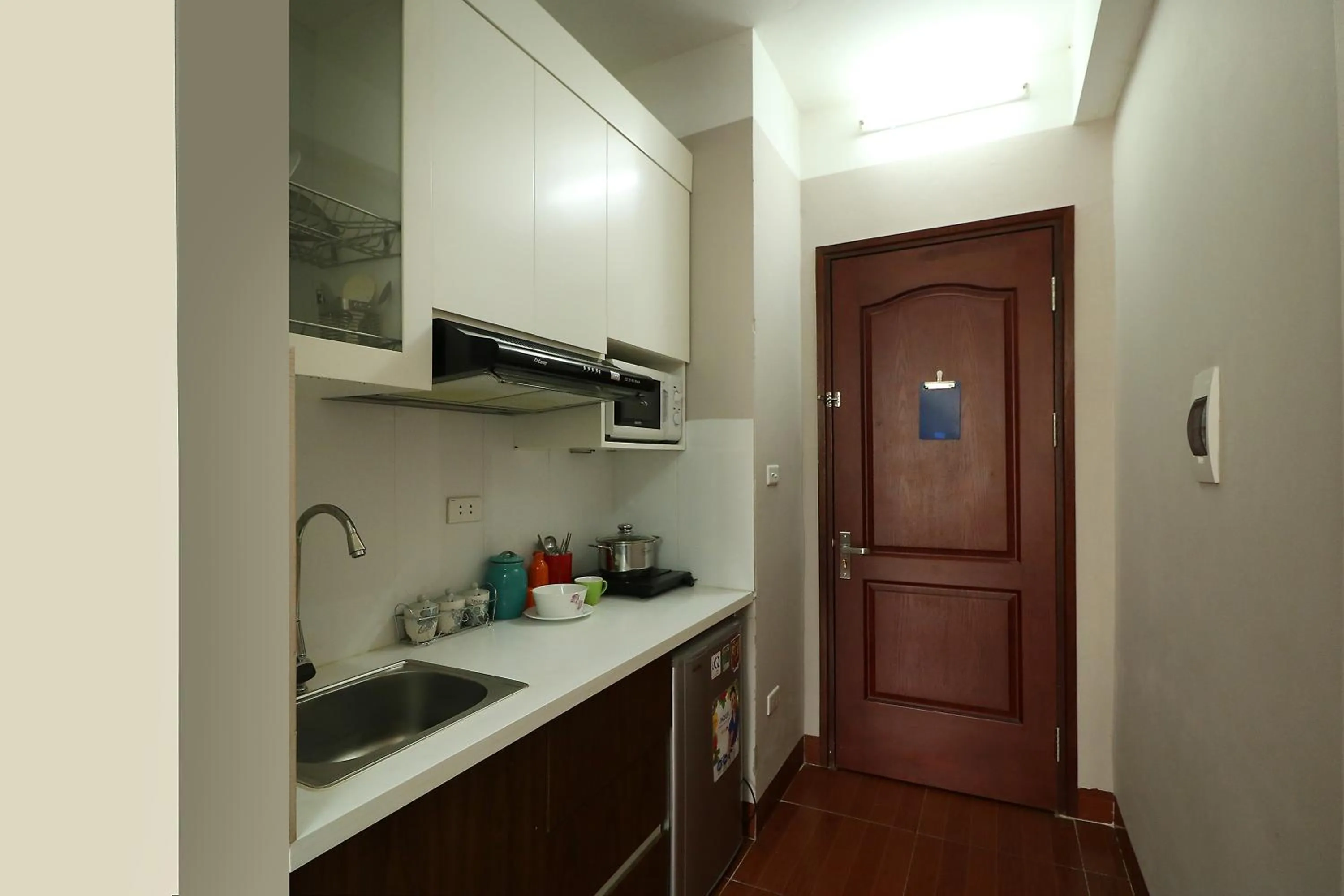 Kitchen or kitchenette in ISTAY Hotel Apartment 1