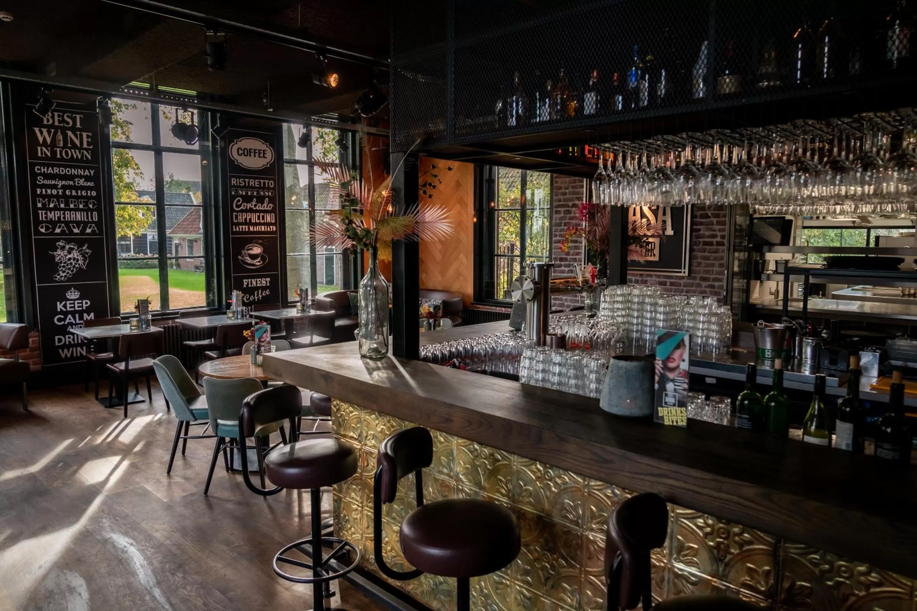 Lounge or bar in Boutique Hotel Brasa Beemster