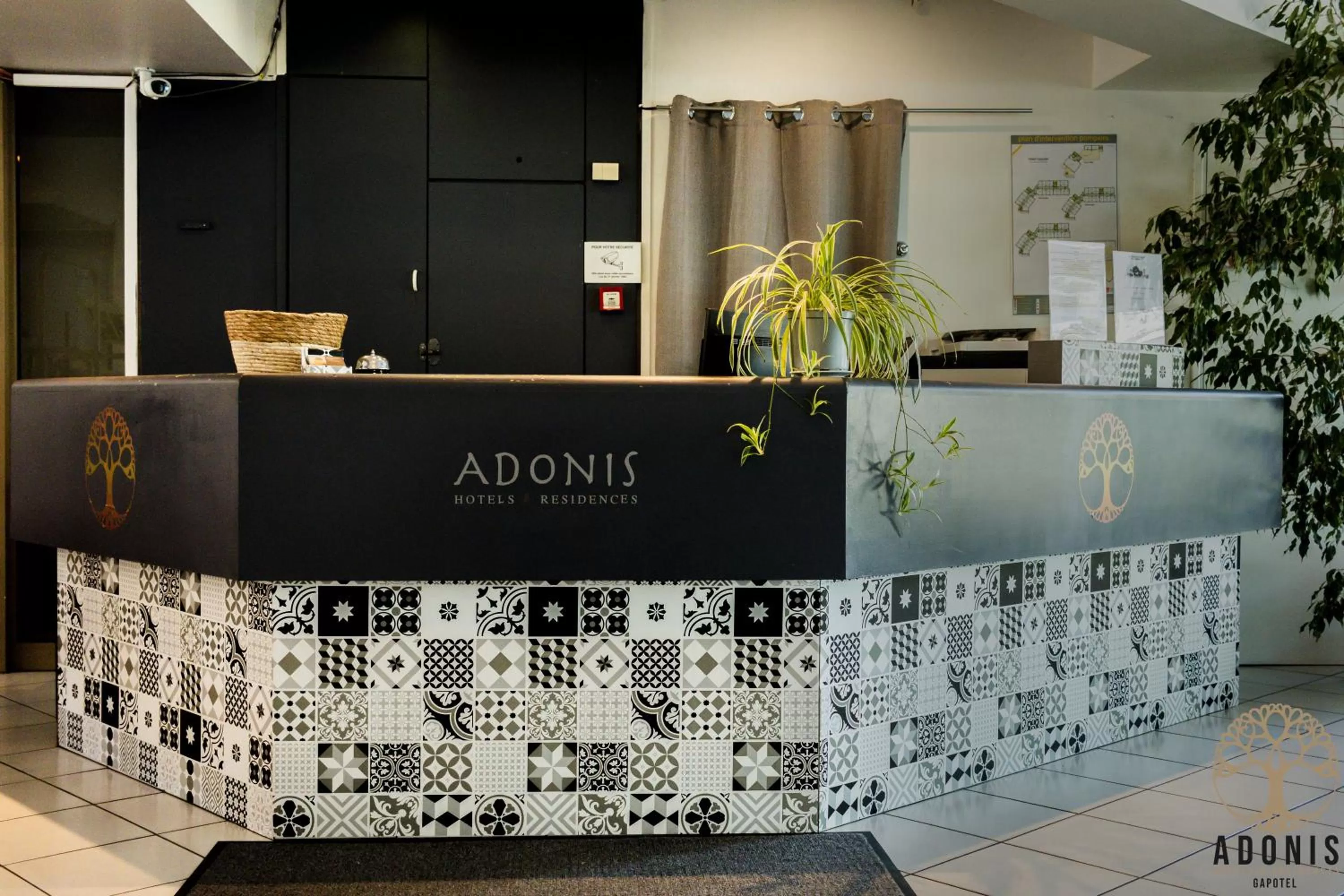 Lobby or reception in Adonis Gapotel