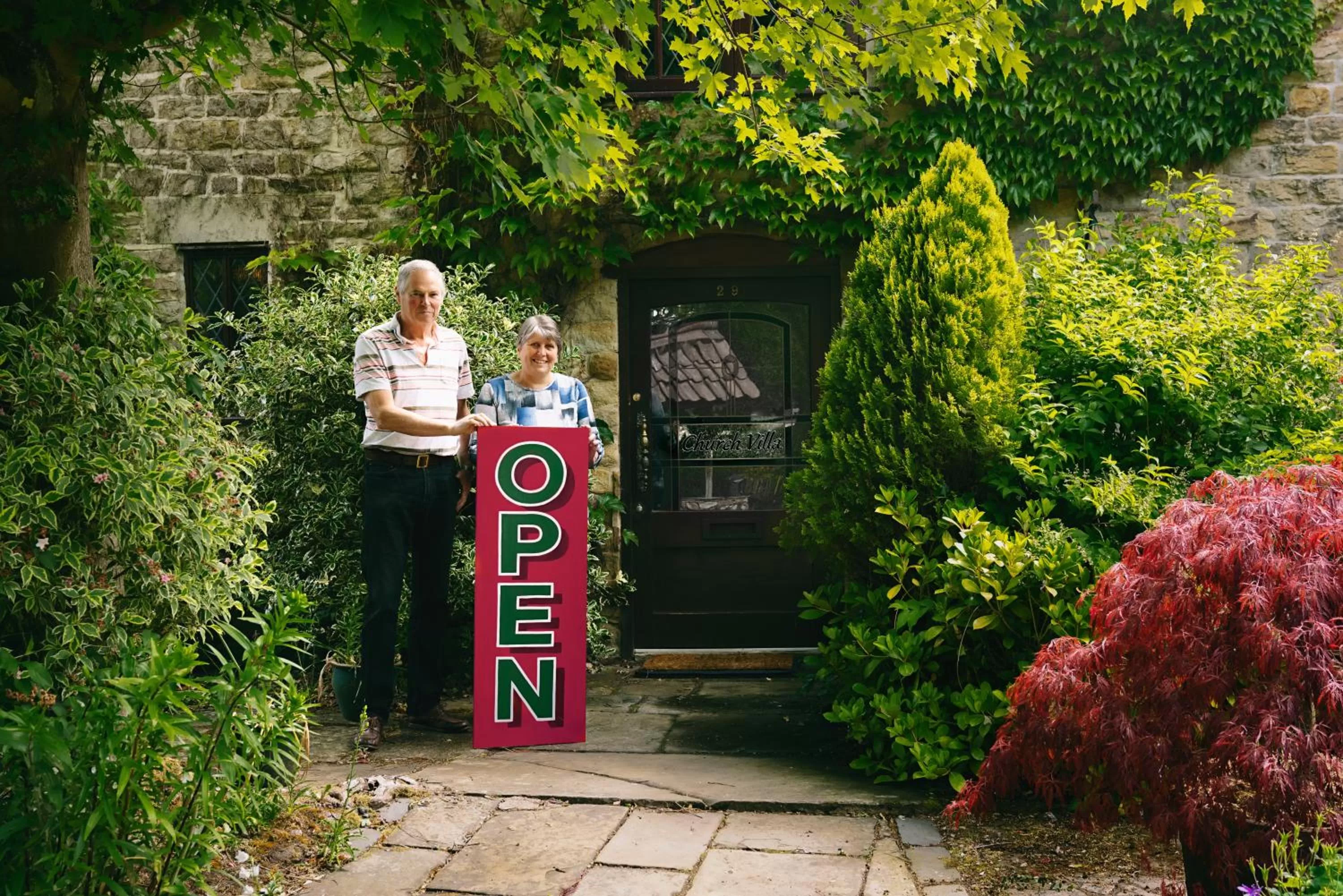 Property building in Church Villa B & B