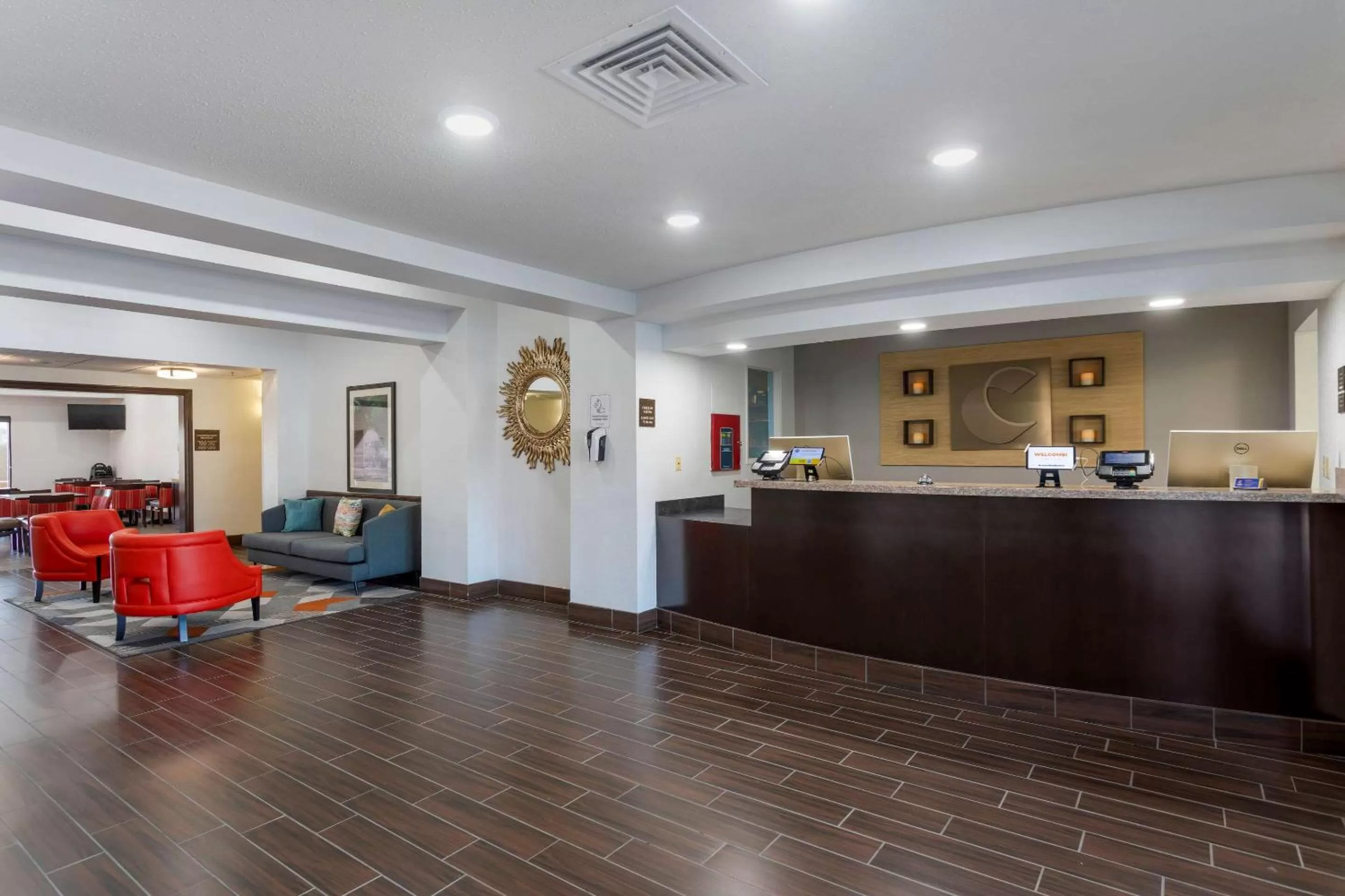 Lobby or reception in Comfort Inn & Suites Cave City