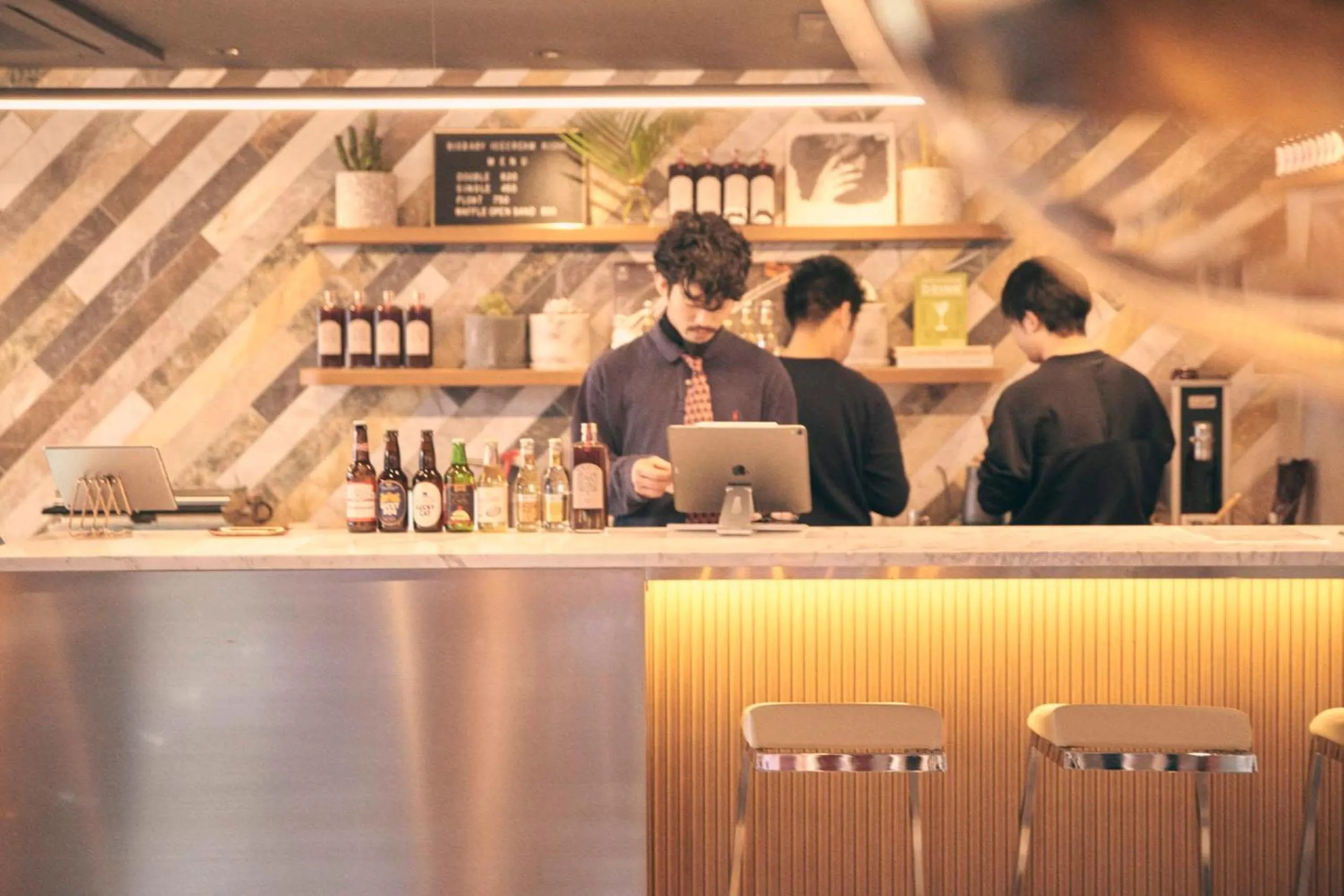 Staff in Hotel She, Kyoto