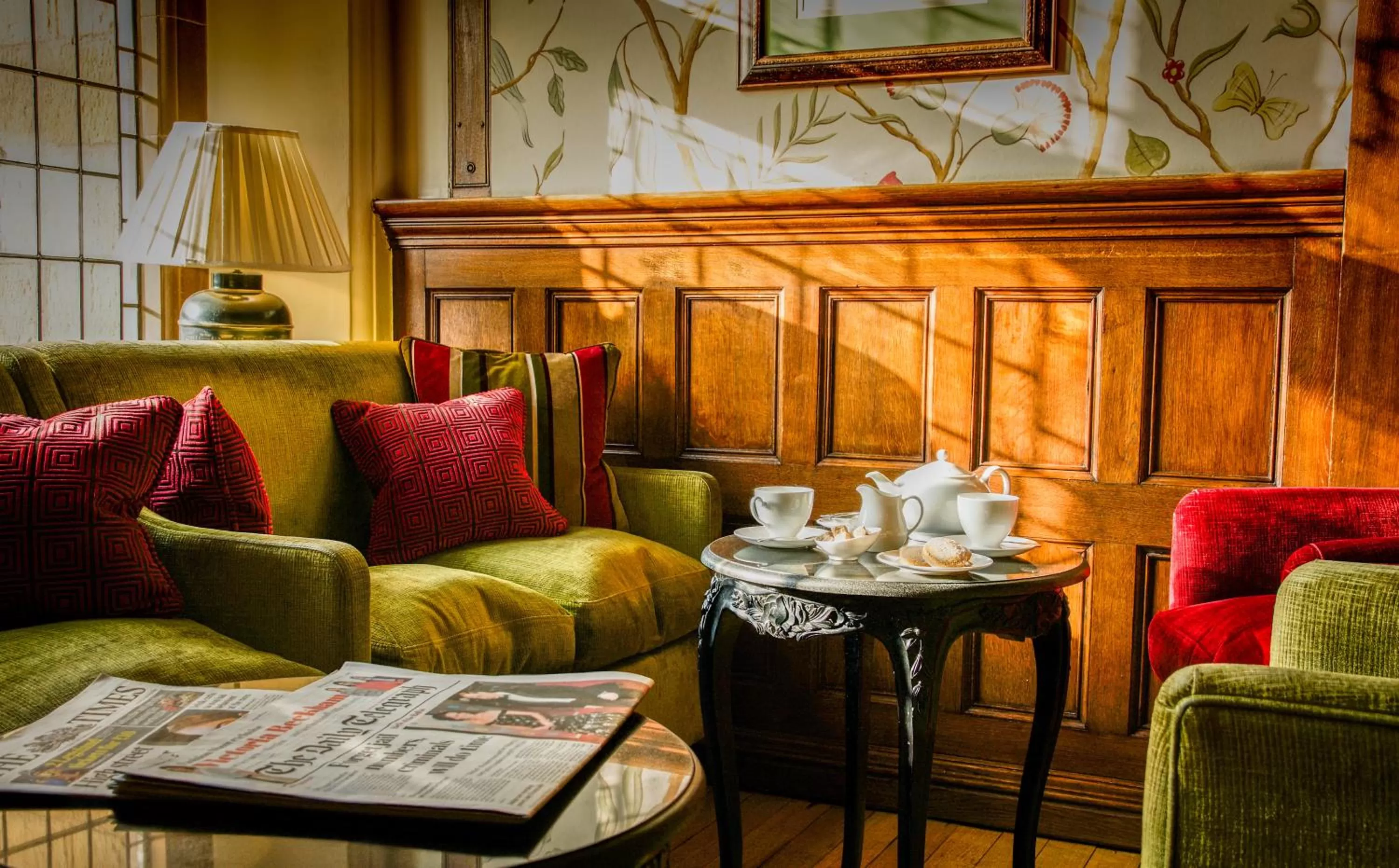 Lounge or bar in Fischers Baslow Hall - Chatsworth