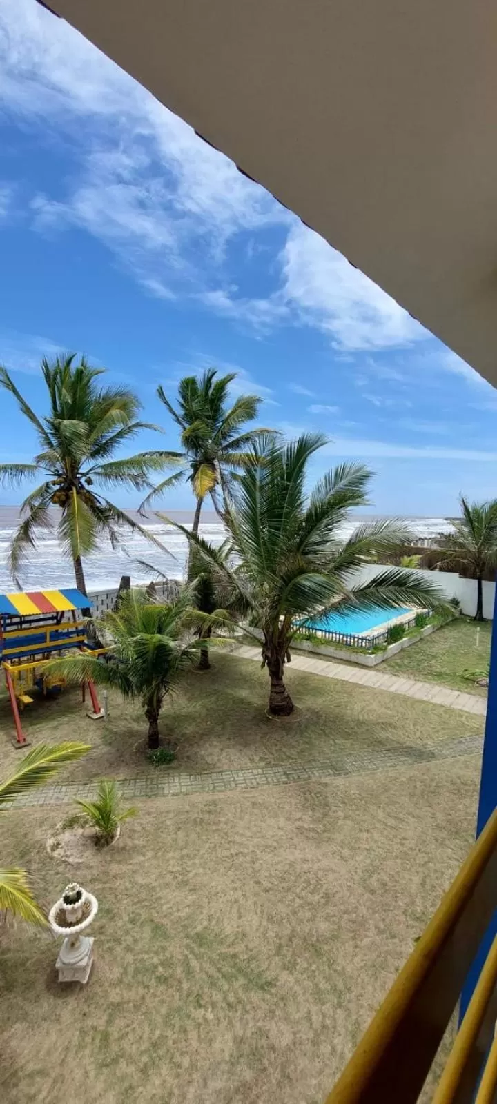 Garden view in Pousada Solar das Flores