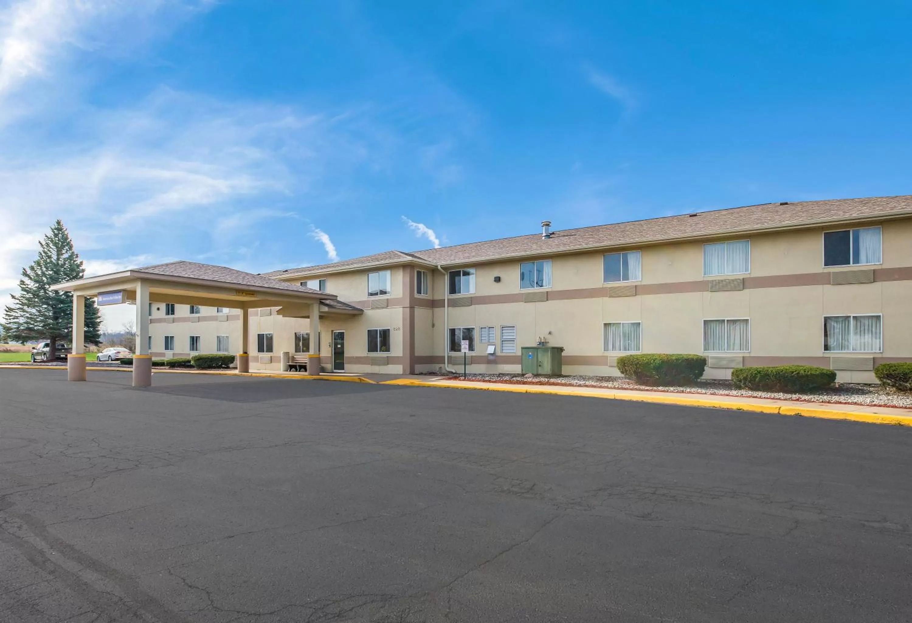 Property building in Americas Best Value Inn Charlotte