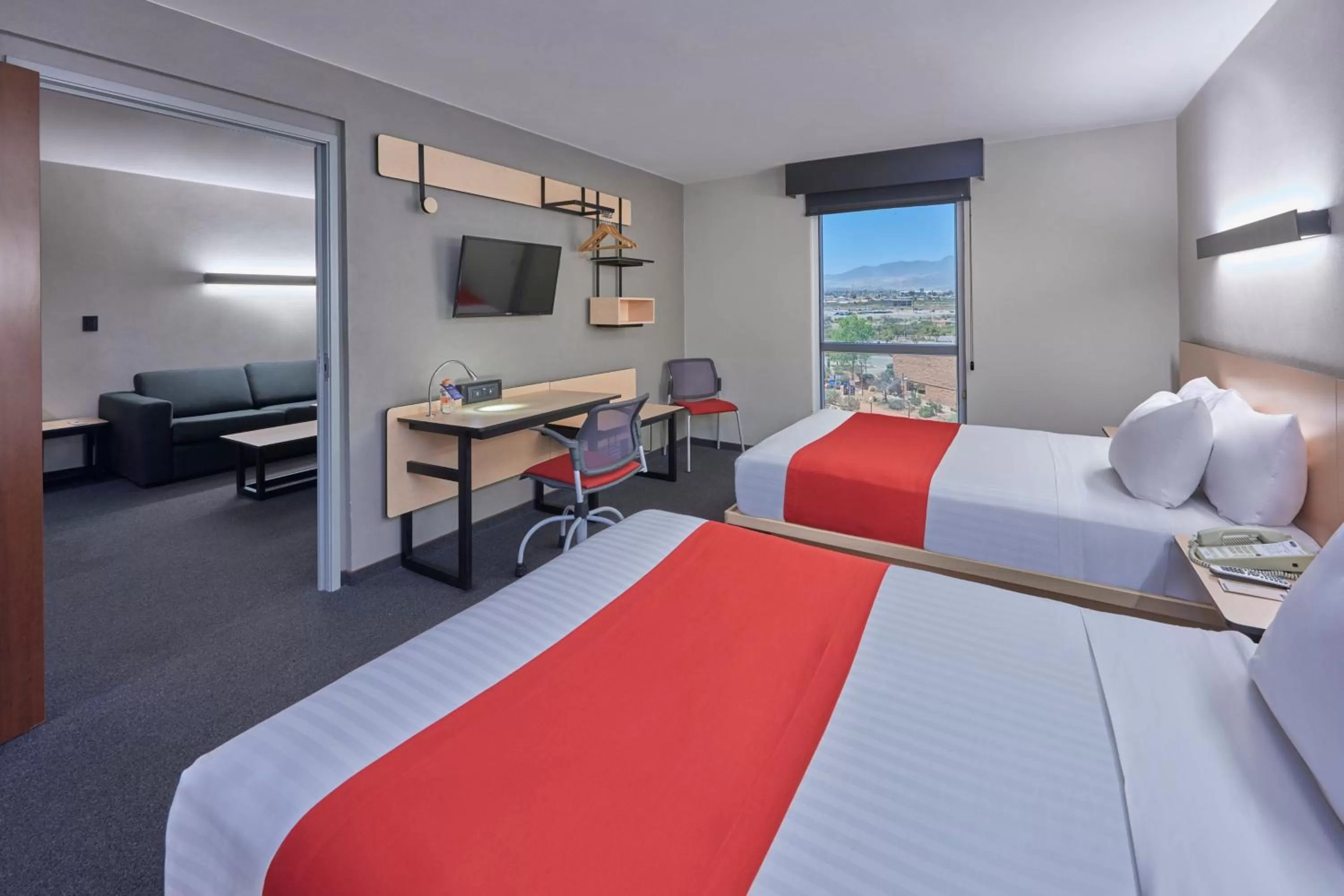 Bedroom, Bed in City Express by Marriott Cananea
