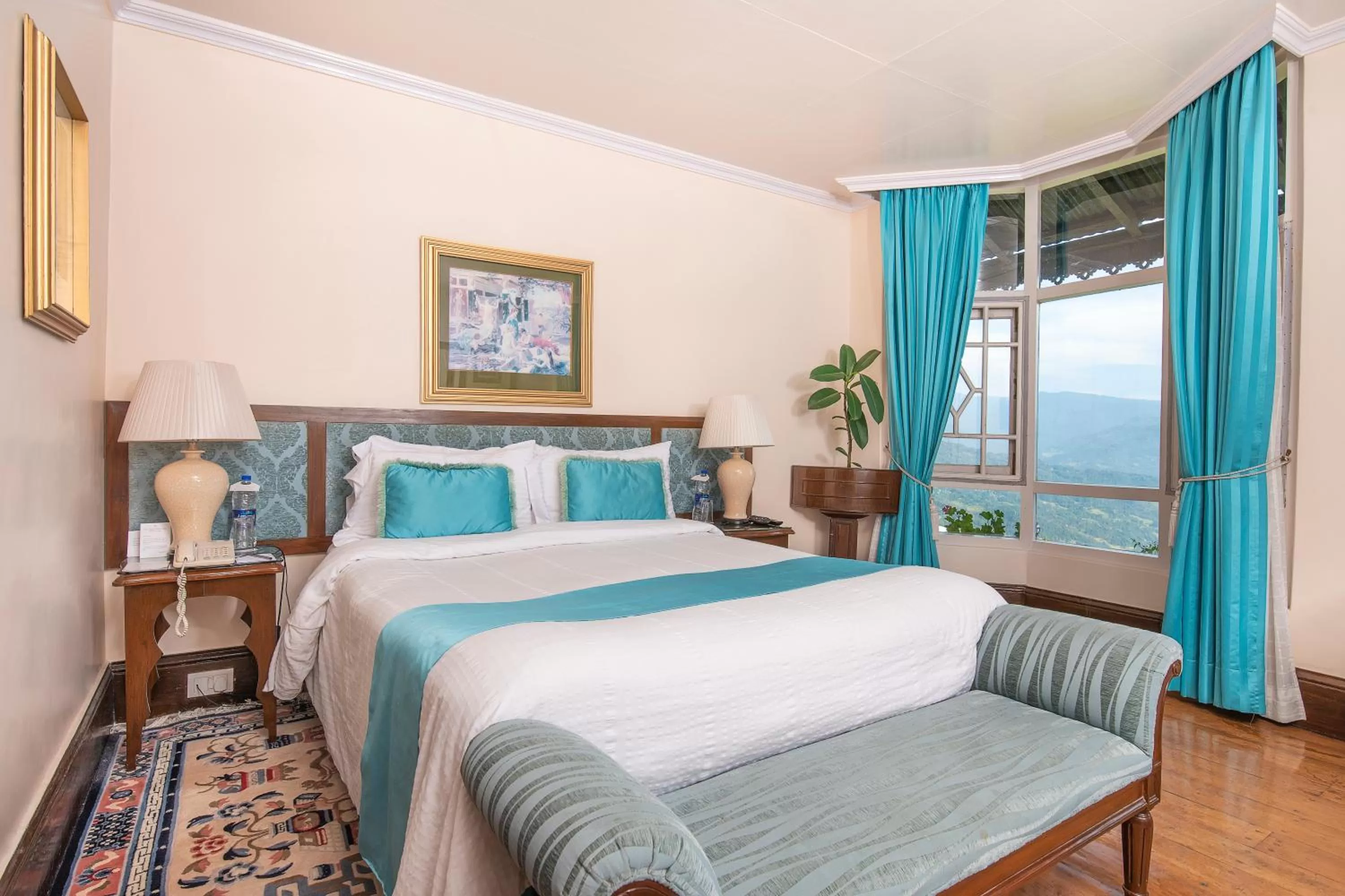 Bed in The Elgin Silver Oaks - Heritage Resort & Spa