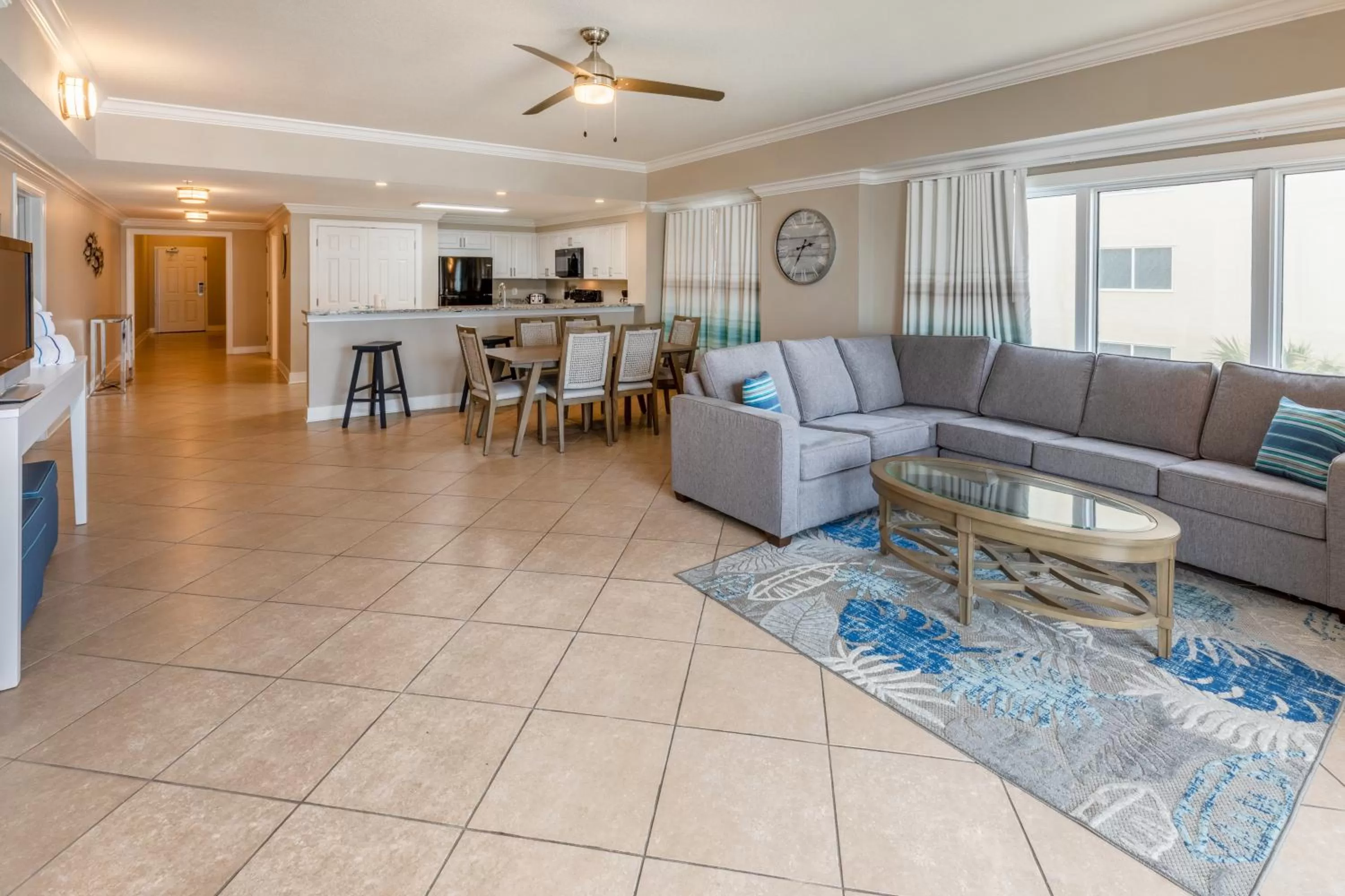 Living room in Escapes! To The Shores Orange Beach, A Ramada by Wyndham