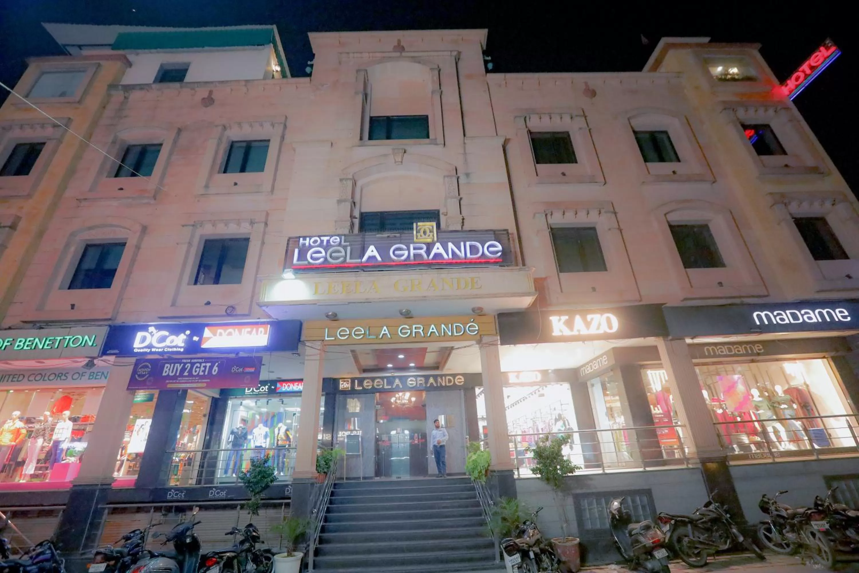 Property building in Hotel Leela Grande