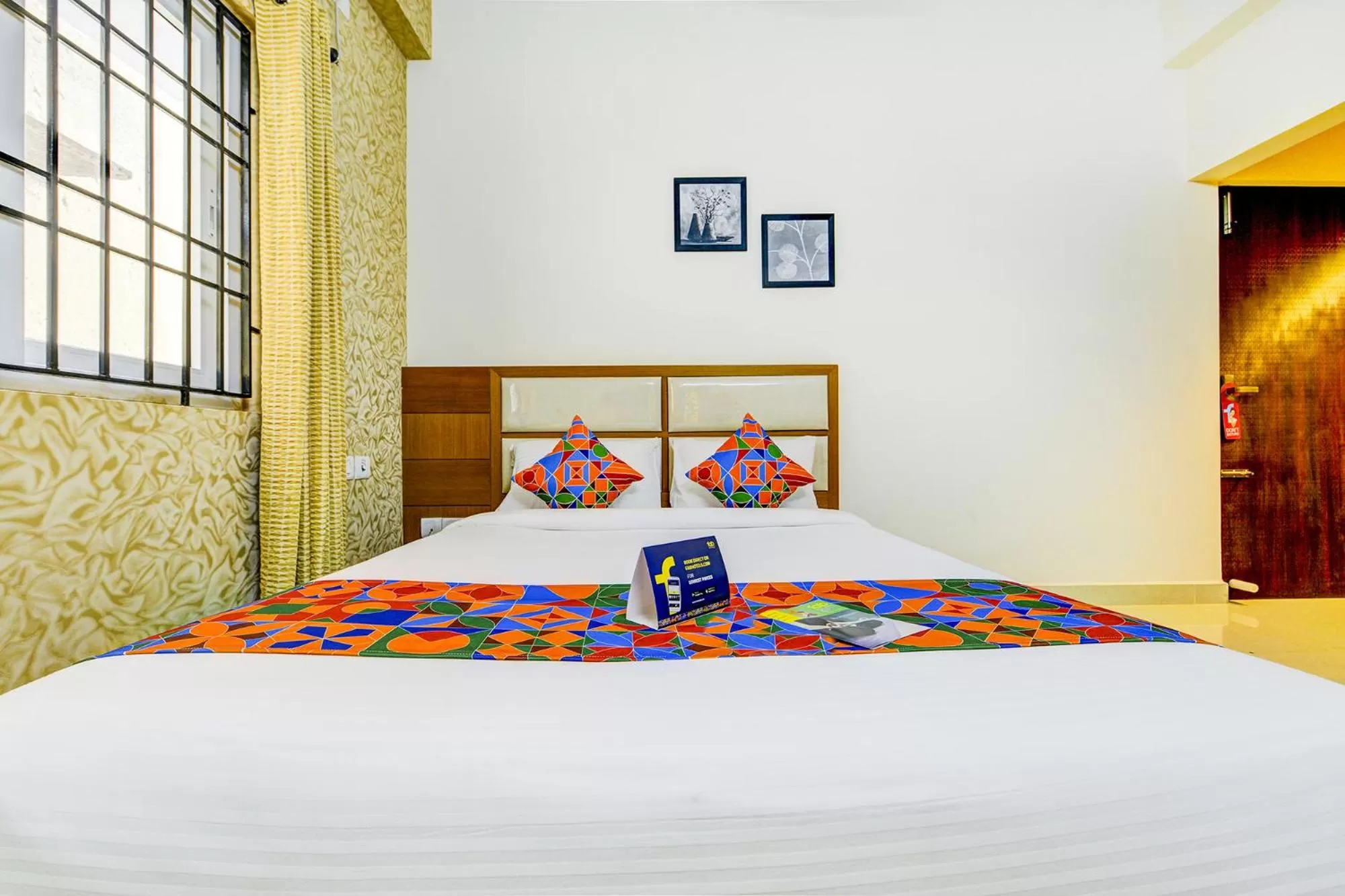 Coffee/tea facilities, Bed in FabHotel Sky Bay Residency