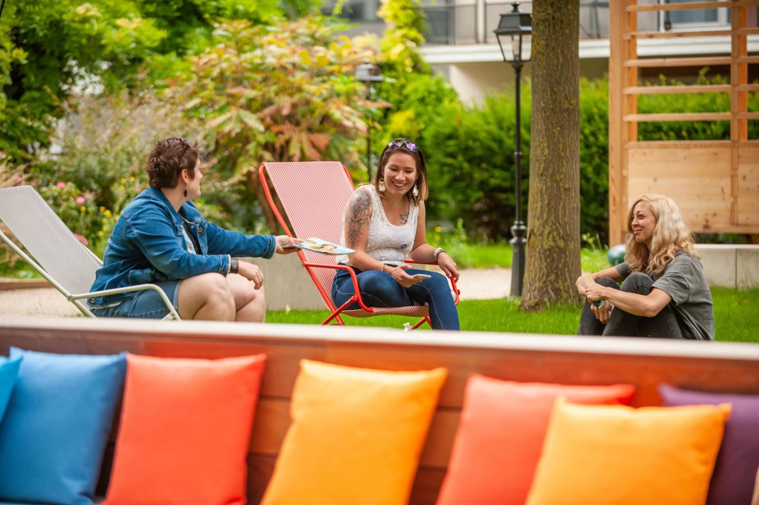 Restaurant/places to eat in Apparthotel Le Hüb Grenoble