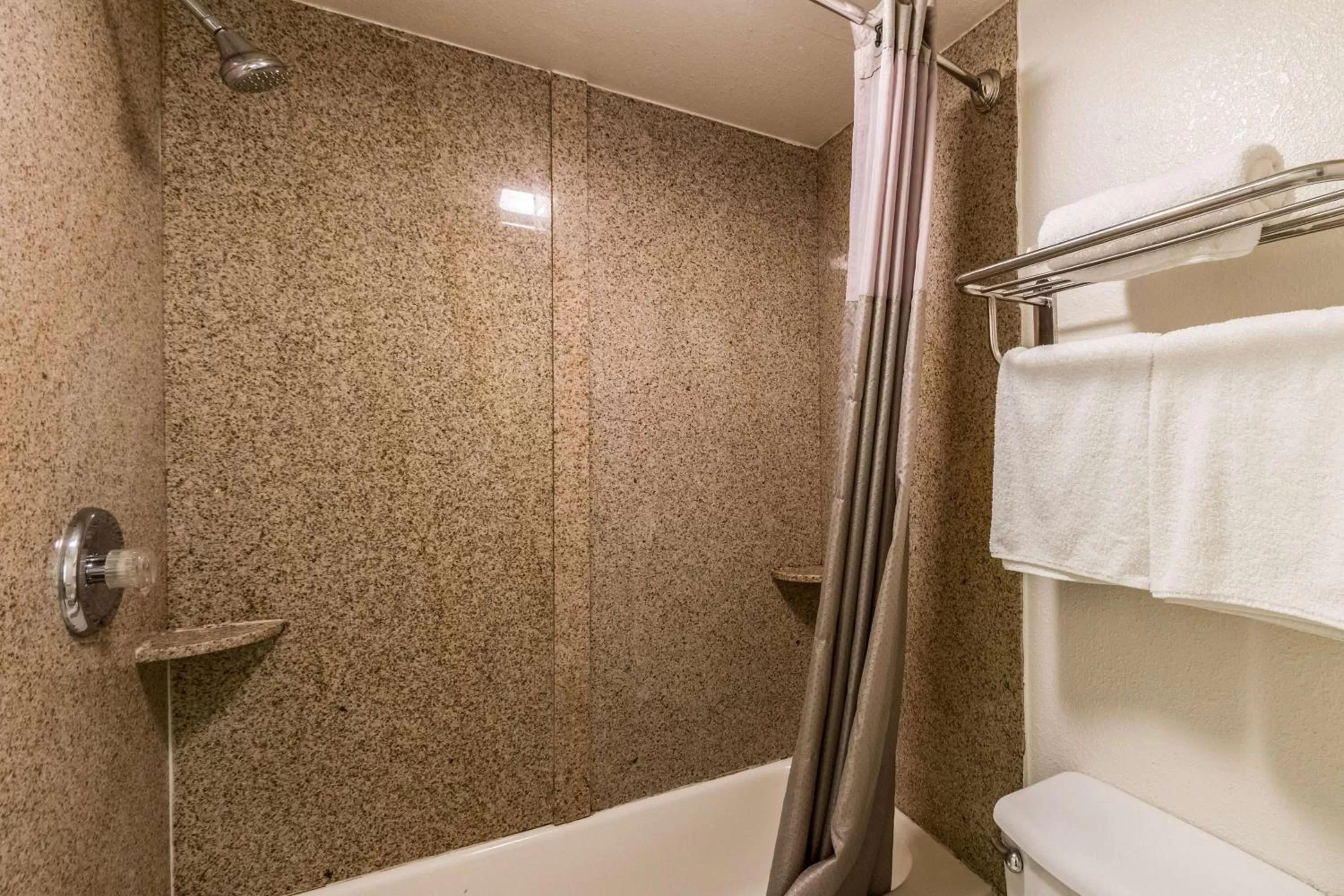 Shower in Motel 6-Grove City, OH