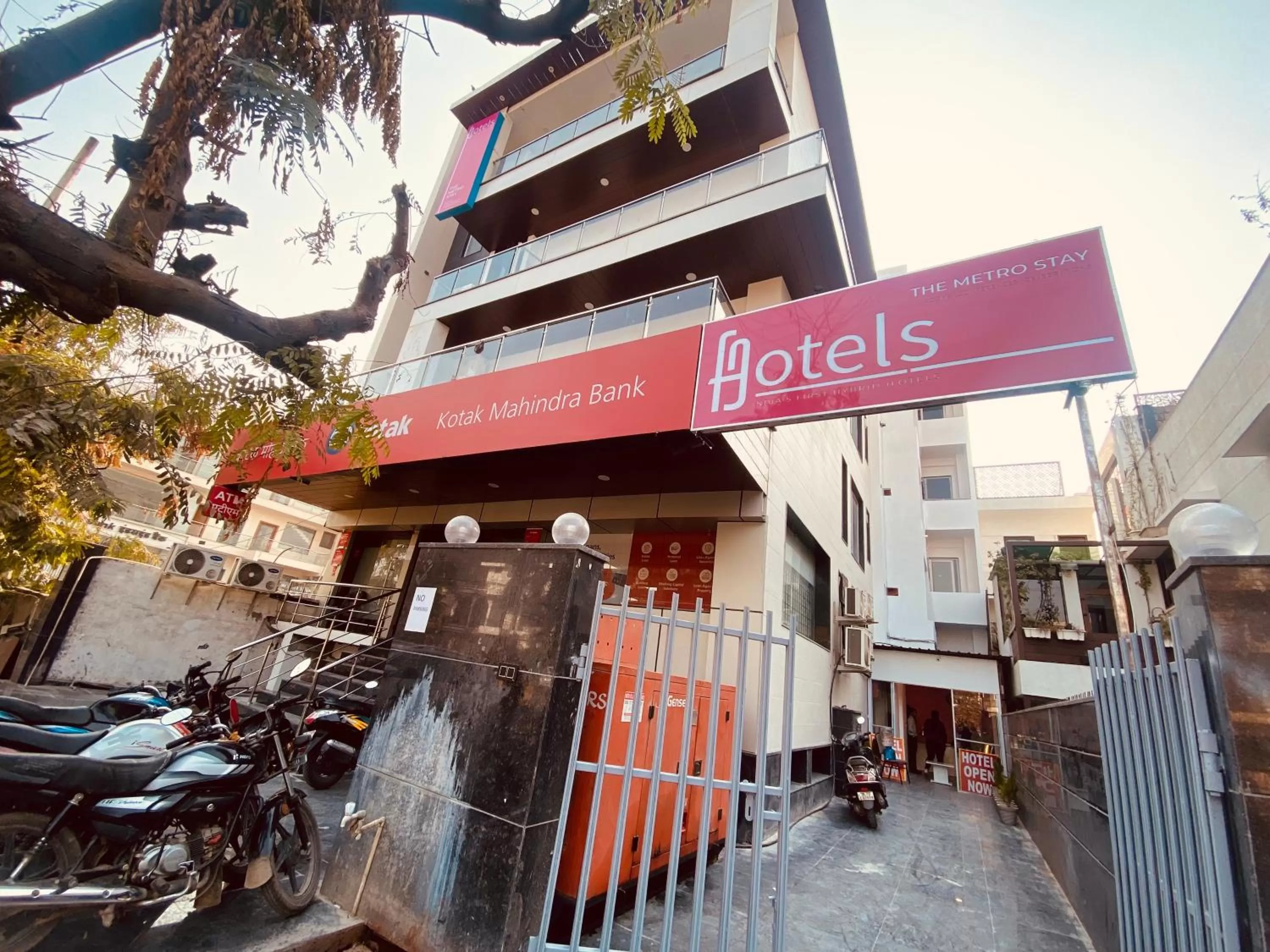 Property building in The Metro Stay By F9 Hotels-Near Sector 18 Metro Station Noida