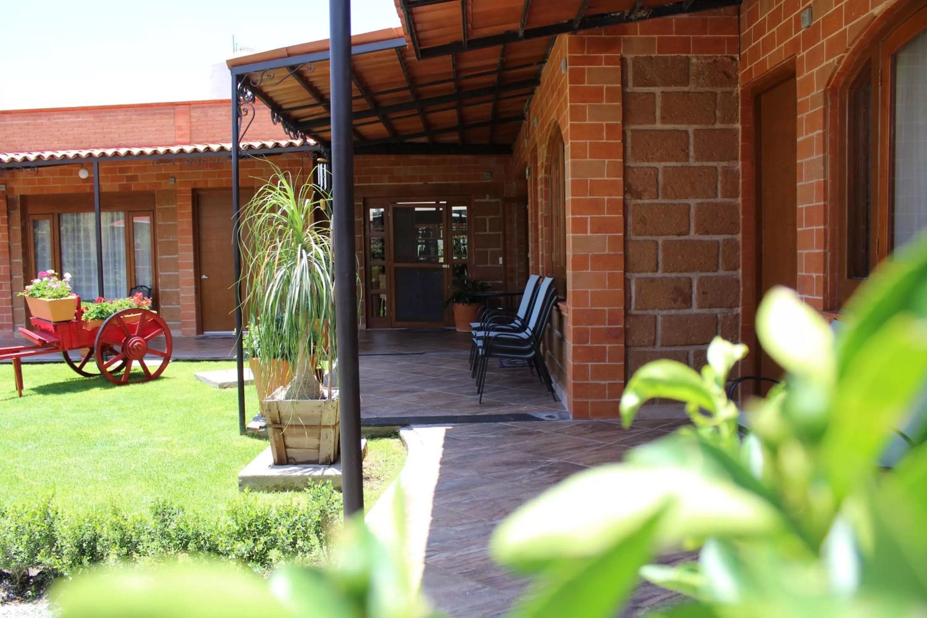 Garden view in Hotel Boutique La Herencia