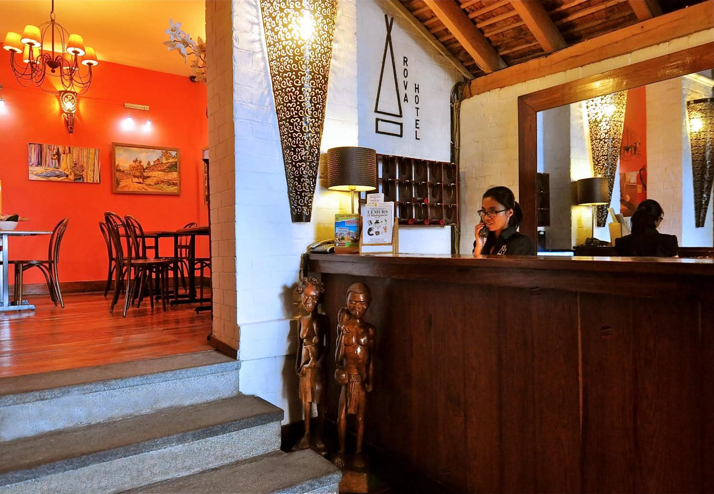 Lobby or reception in Rova Hotel