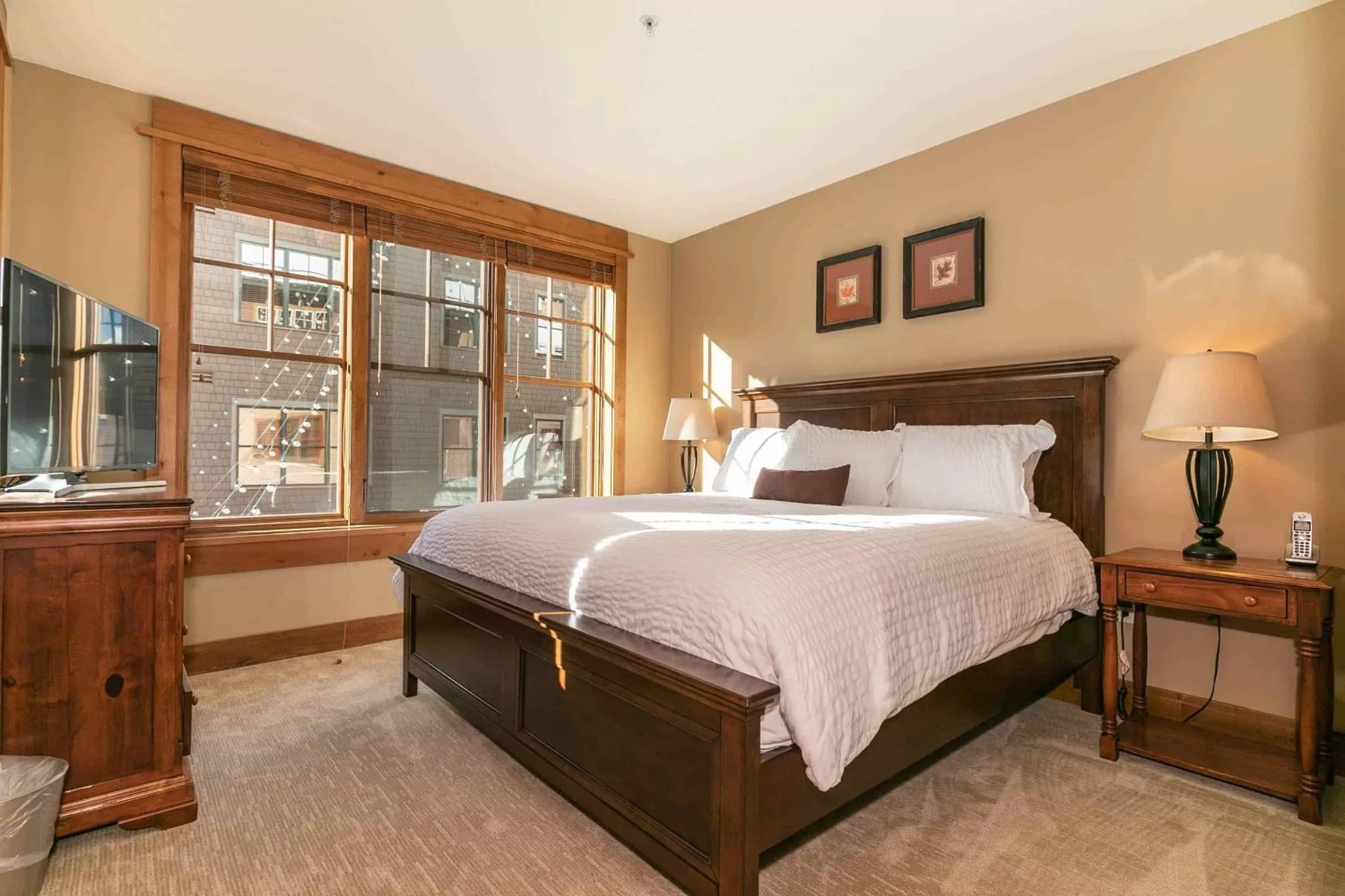 Bed in East West Hospitality at Tahoe