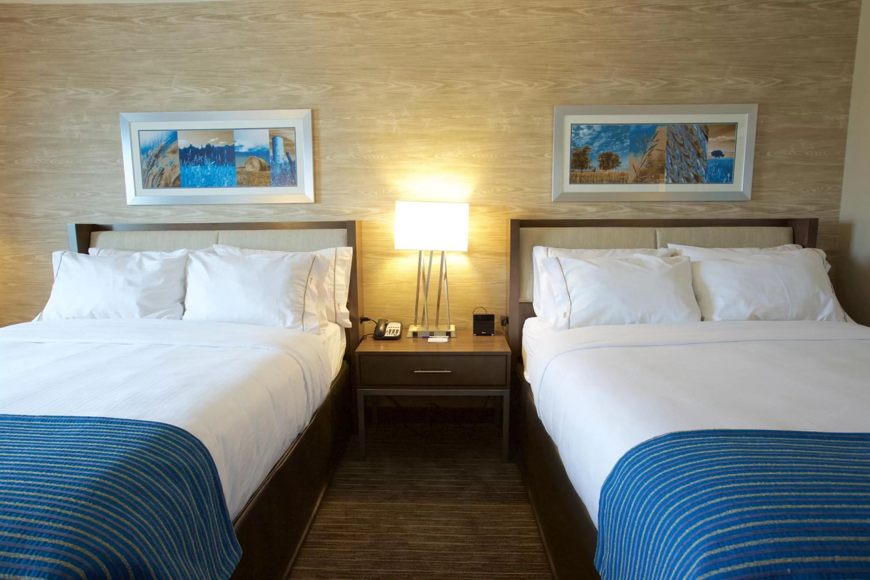 Photo of the whole room, Bed in Holiday Inn Express Fargo SW I94 Medical Center, an IHG Hotel