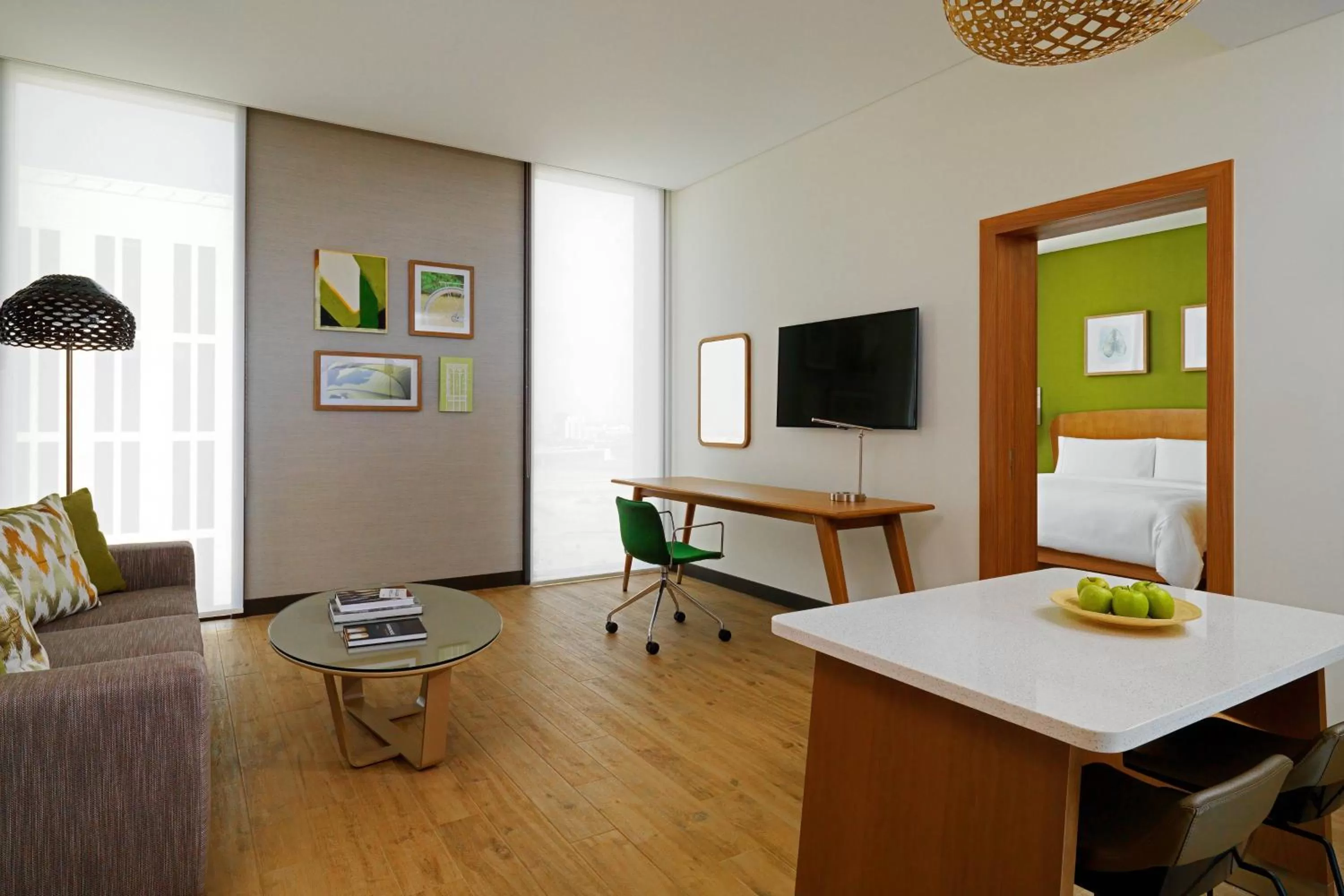 Living room in Element Me'aisam, Dubai