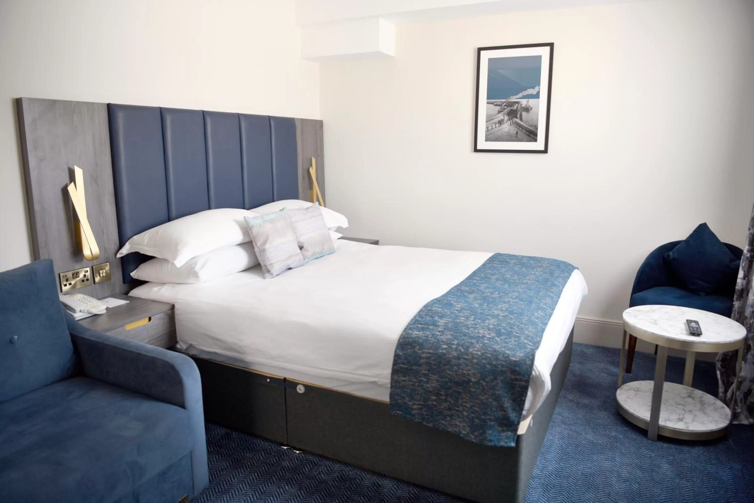 Bedroom, Bed in Best Western Premier Dover Marina Hotel & Spa