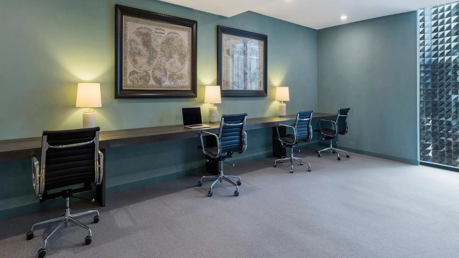 Library in Avani Melbourne Central Residences