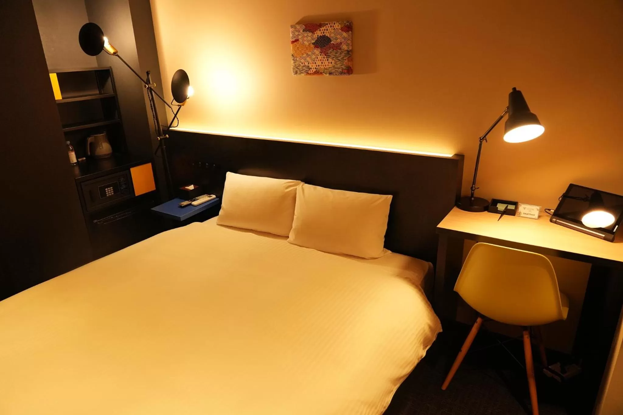 Bed in NPlus Hotel Higashikanda-akihabara
