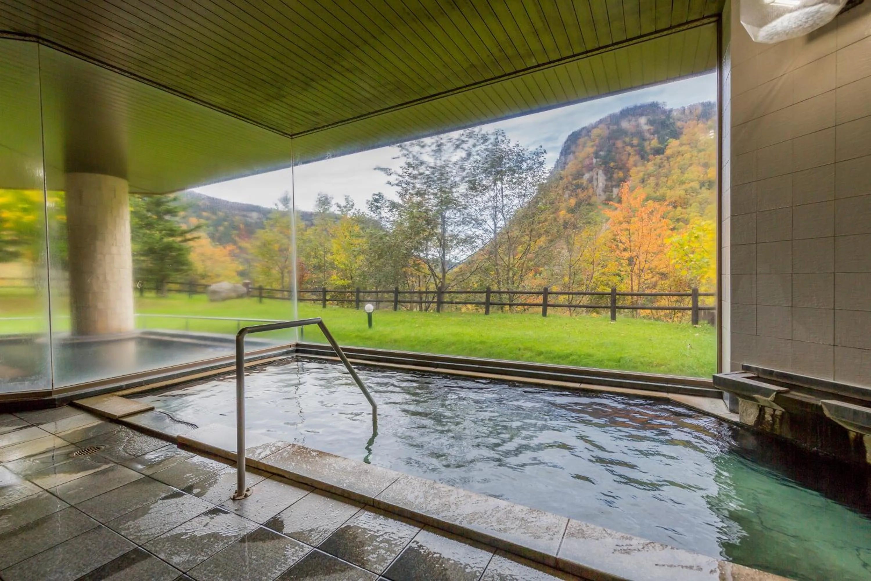 Hot Spring Bath in Hotel Taisetsu Onsen&Canyon Resort