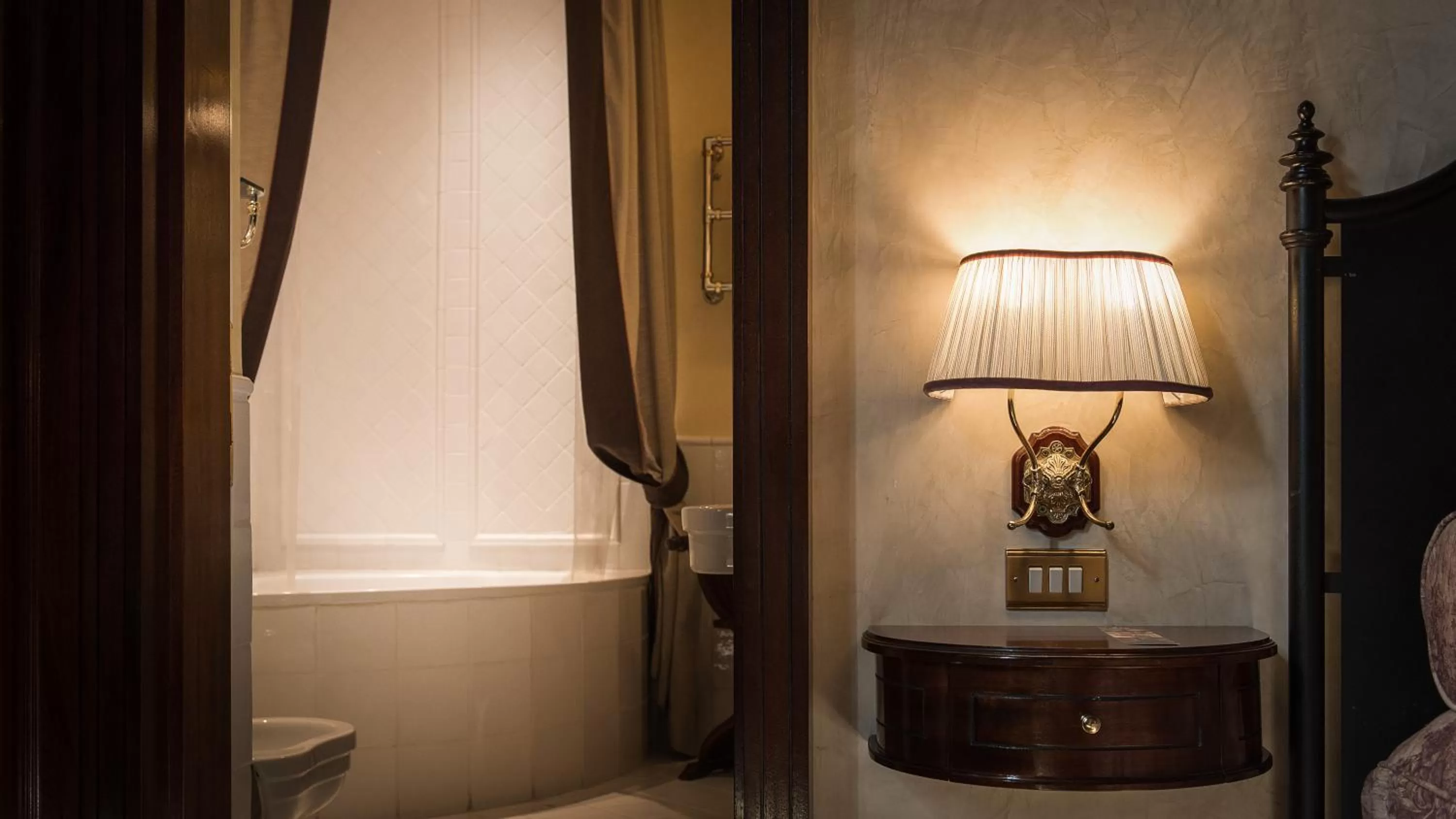 Bathroom in Grand Hotel Baglioni