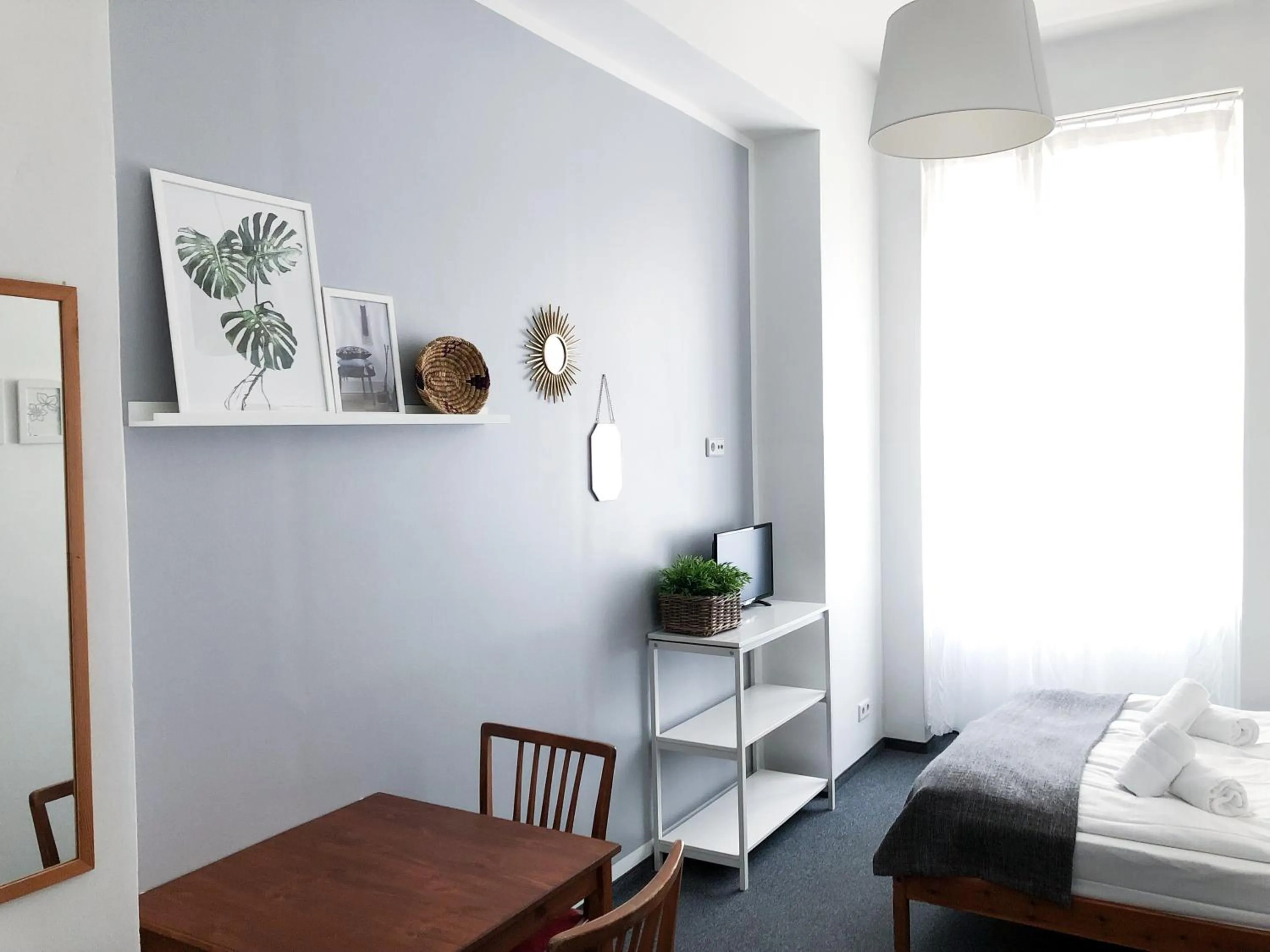 Photo of the whole room, Bed in Pension Absolut Berlin