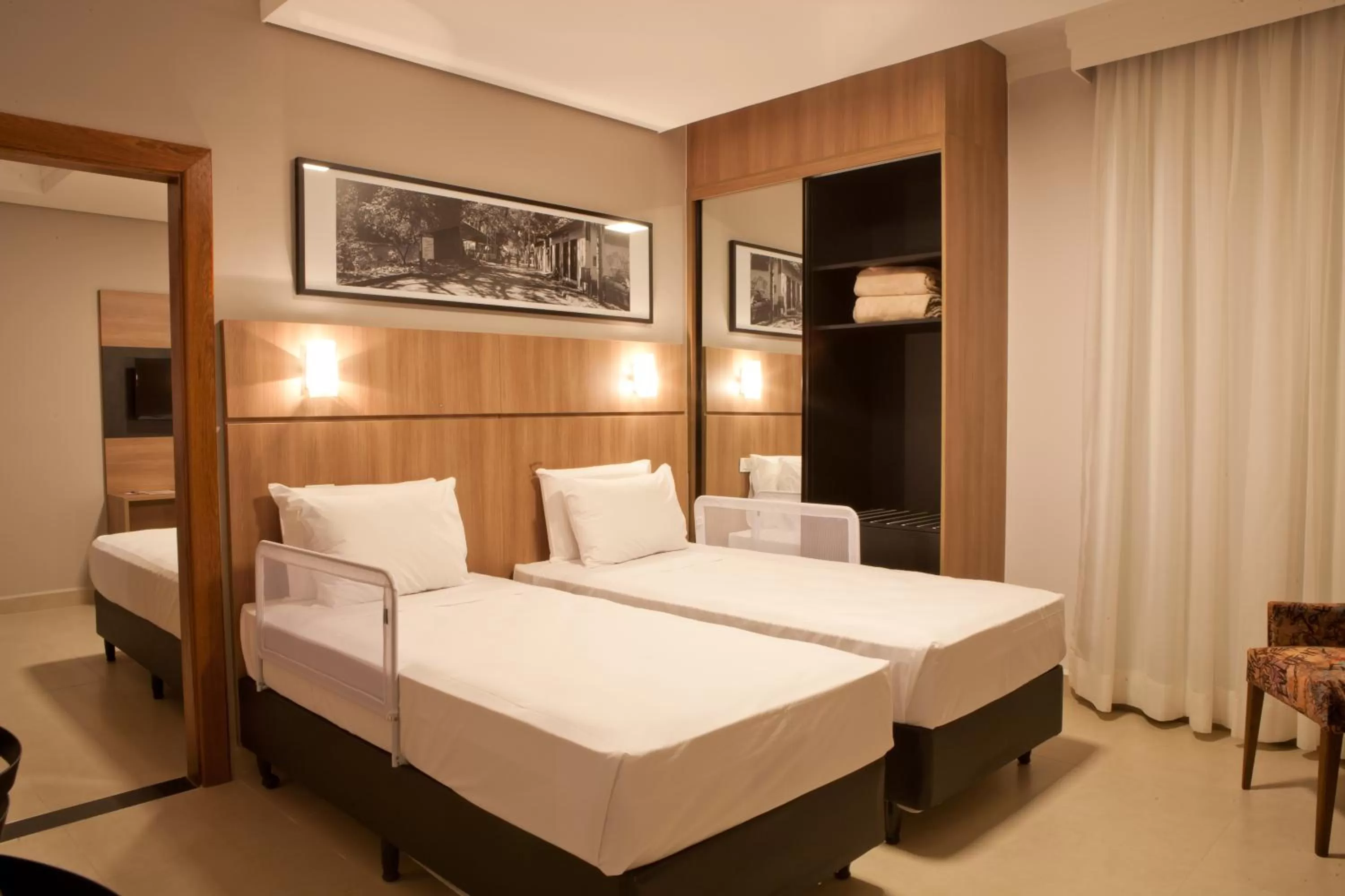 Bed in Occitano Apart Hotel