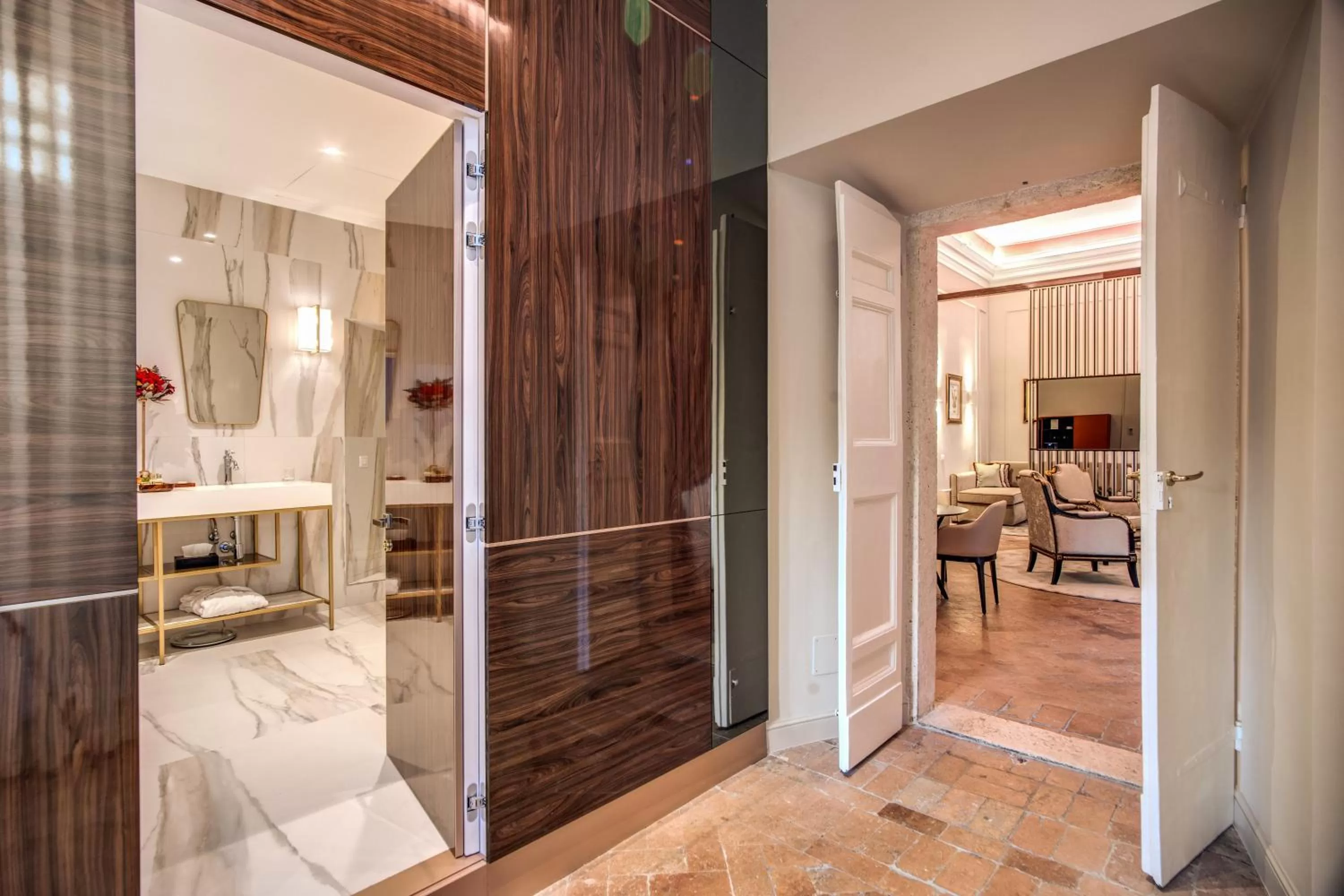 Bathroom in Eitch Borromini Palazzo Pamphilj