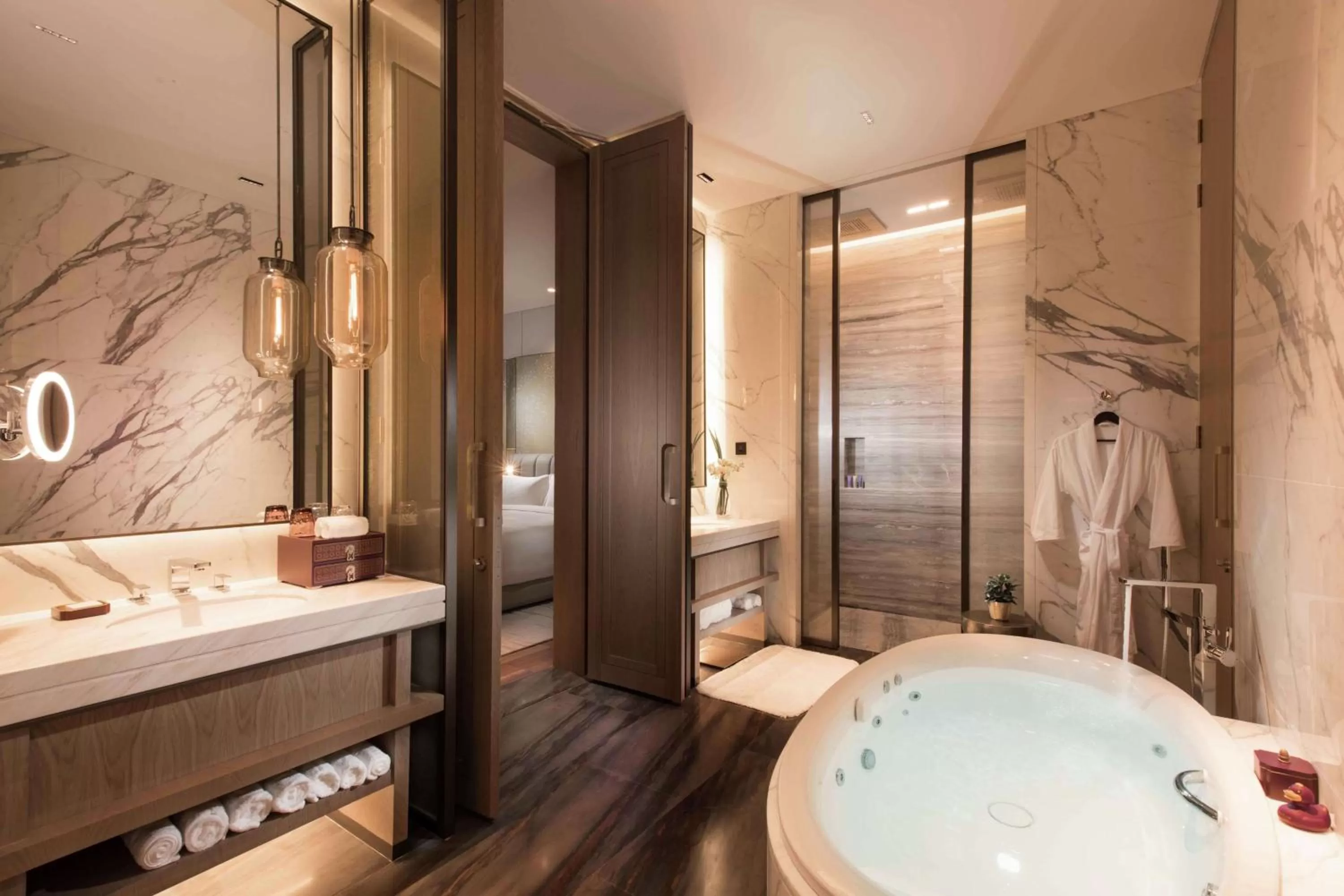 Bathroom in Conrad Guangzhou