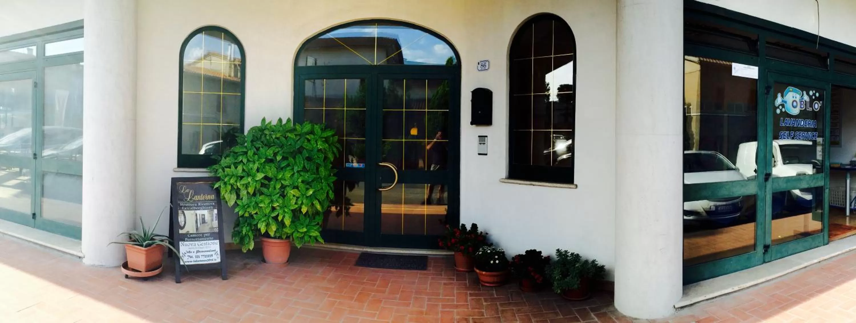 Facade/entrance, Patio/Outdoor Area in La Lanterna