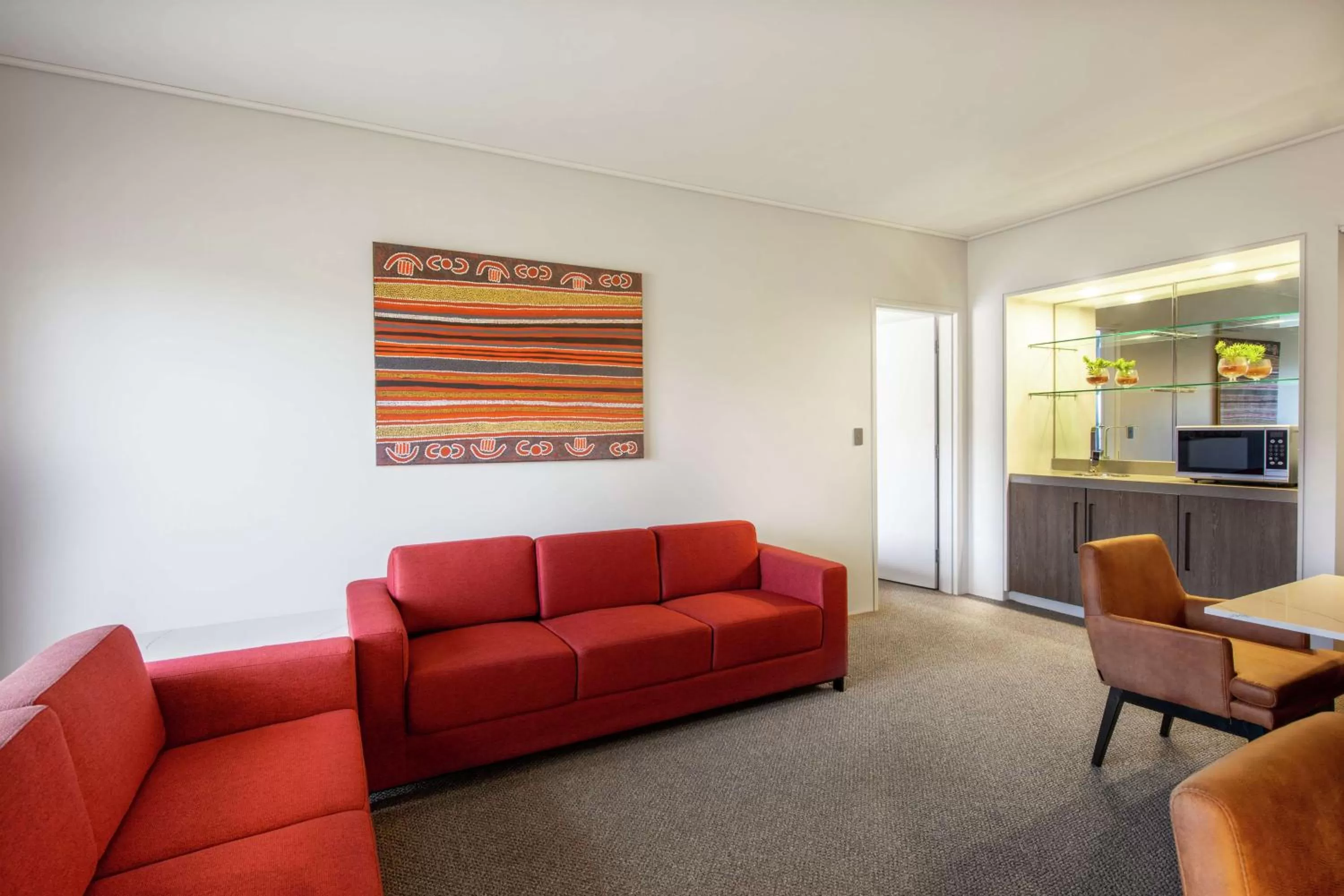 Living room in DoubleTree by Hilton Alice Springs