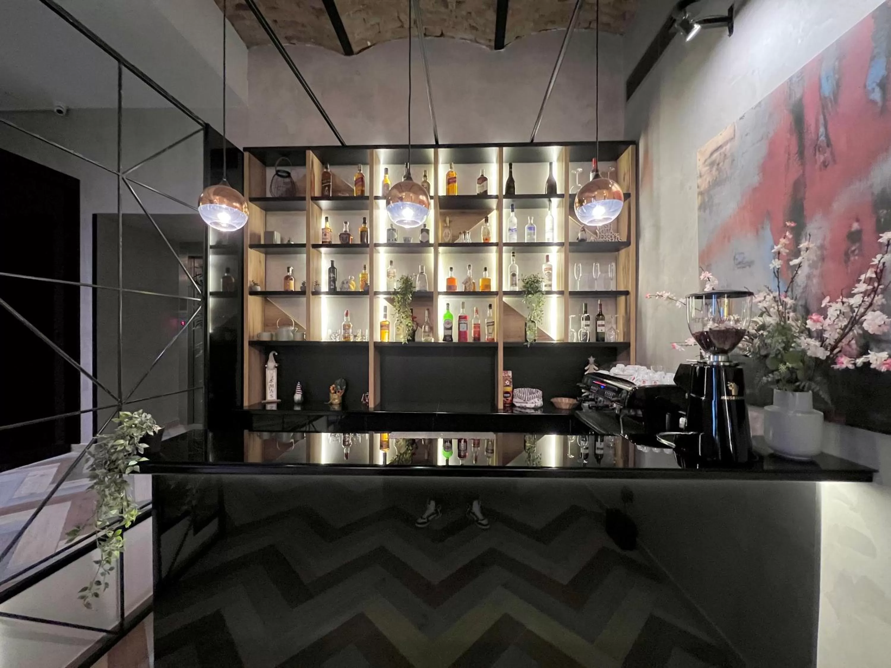 Lounge or bar in Capital Hotel Garni