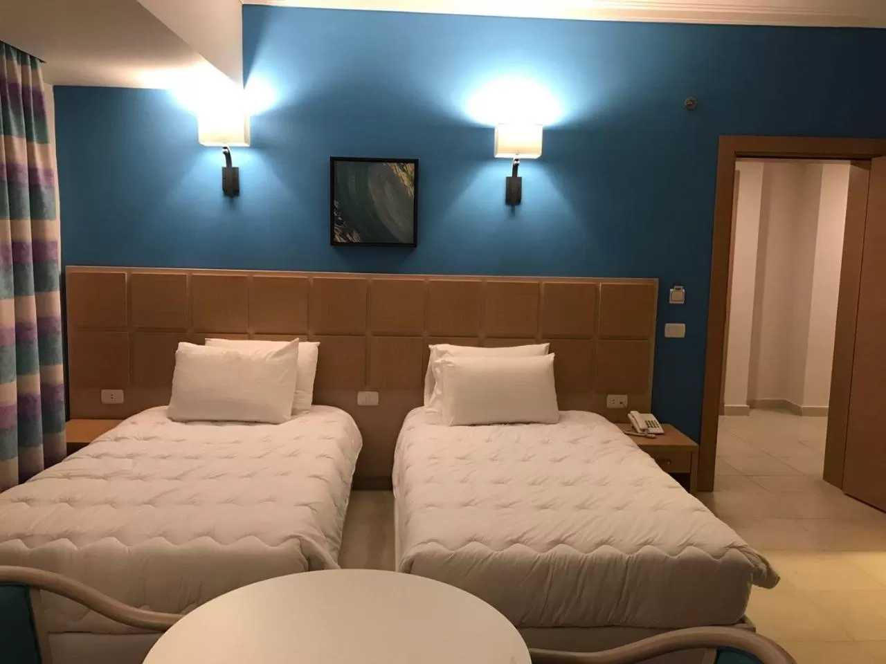 Bed in Negresco Hotel