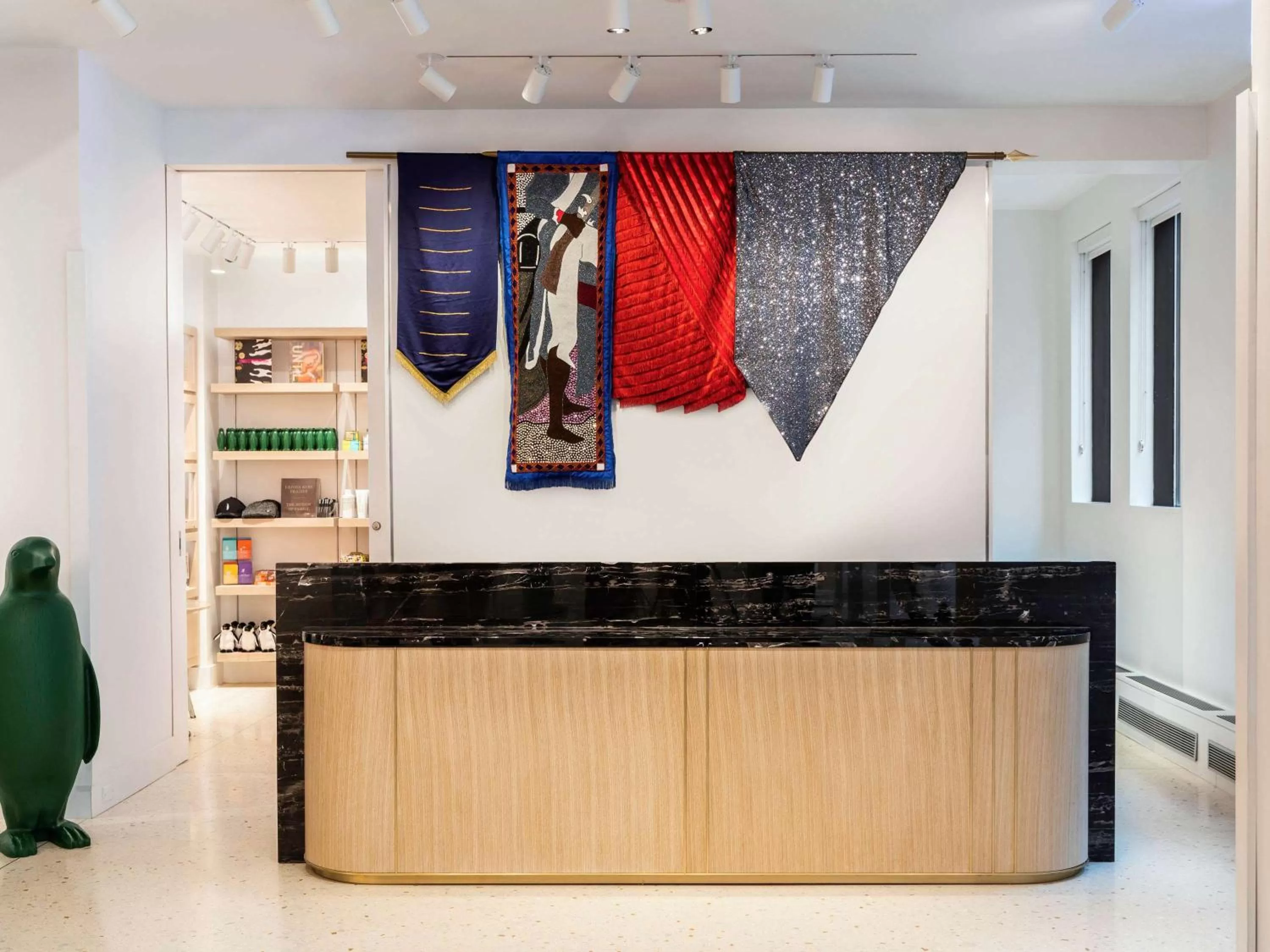 Property building in 21c Museum Hotel Chicago