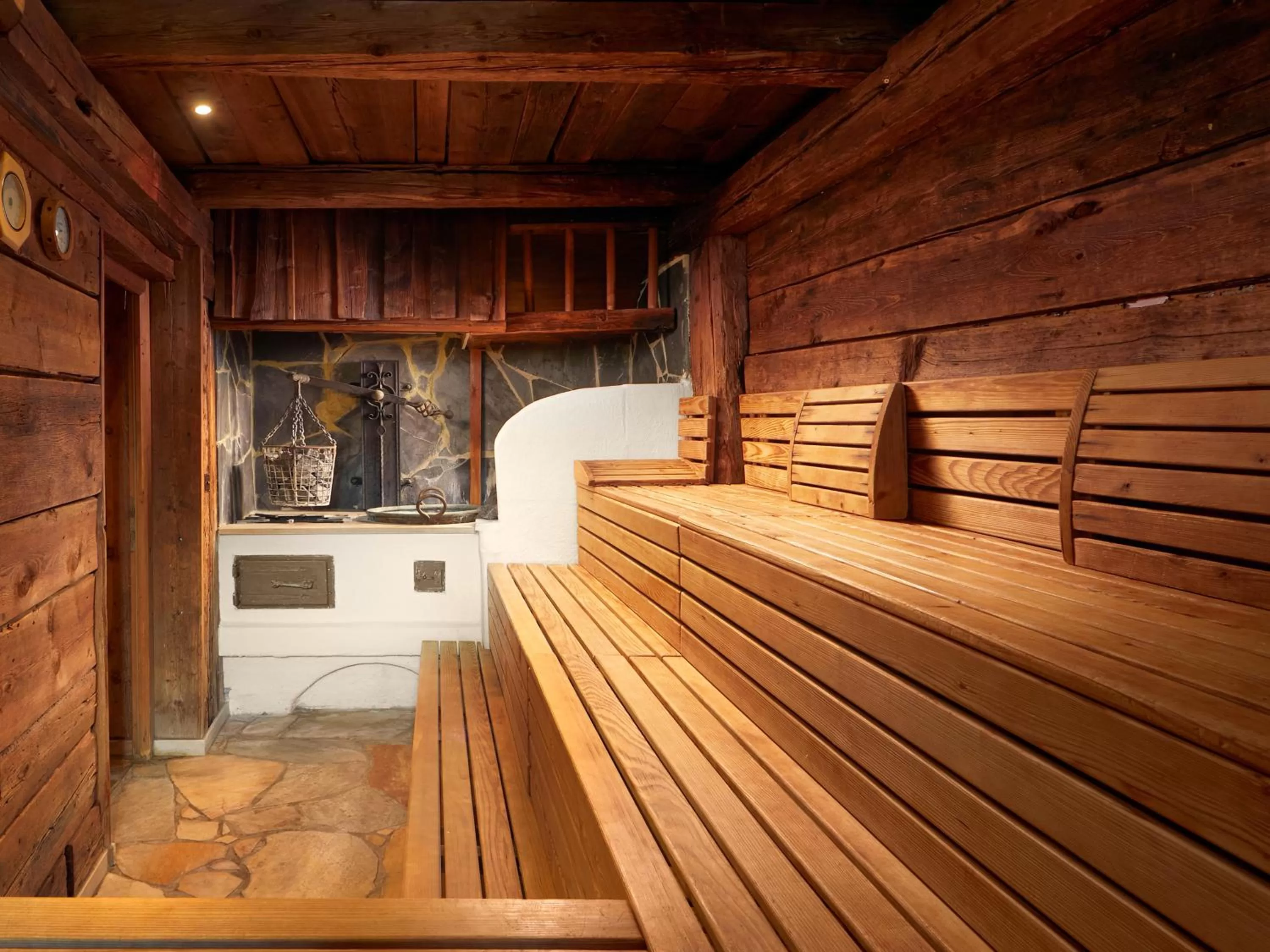 Sauna in Relais&Châteaux Spa-Hotel Jagdhof