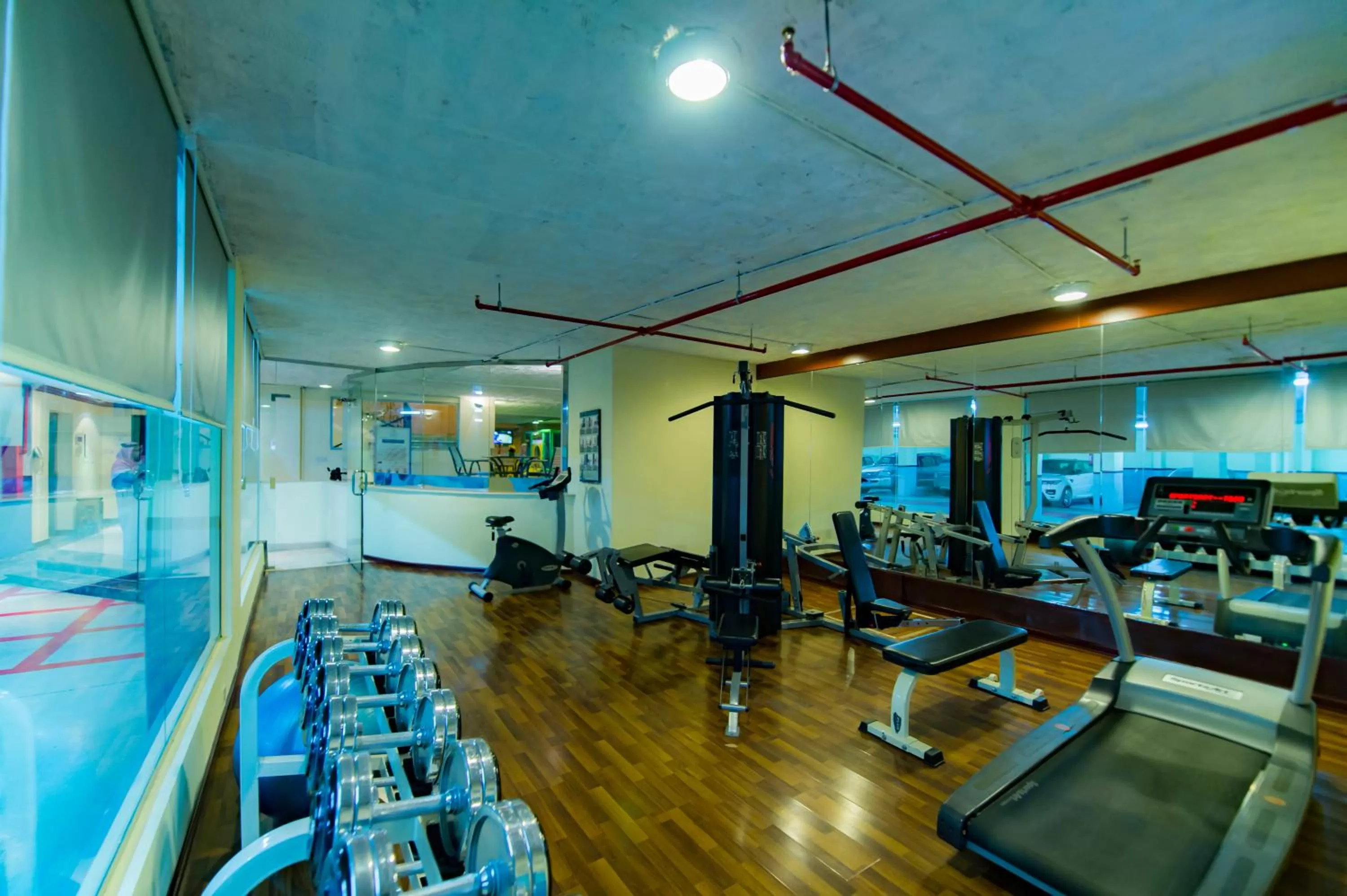 Fitness centre/facilities in Boudl Al Masif
