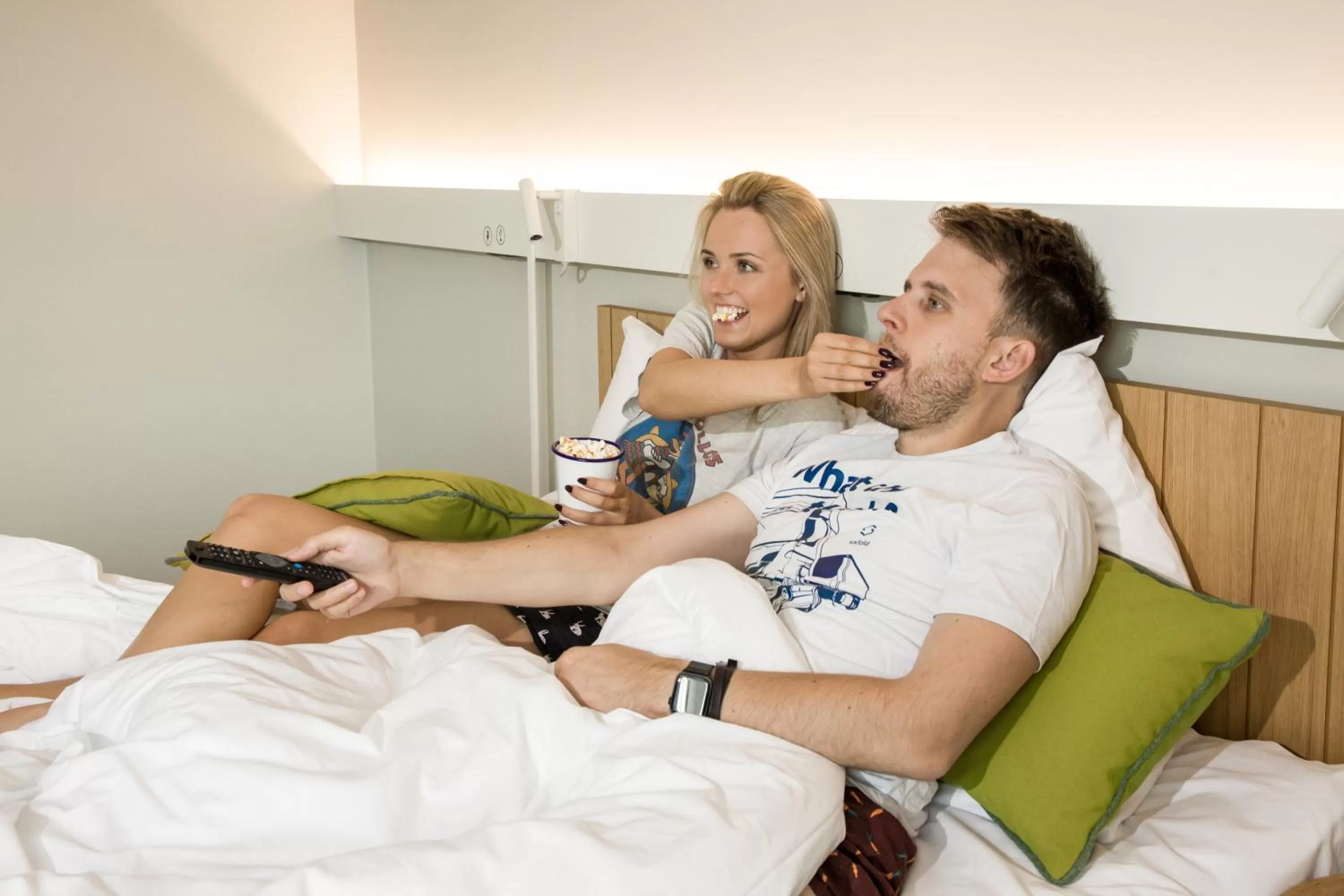 People, Bed in ibis Tallinn Center