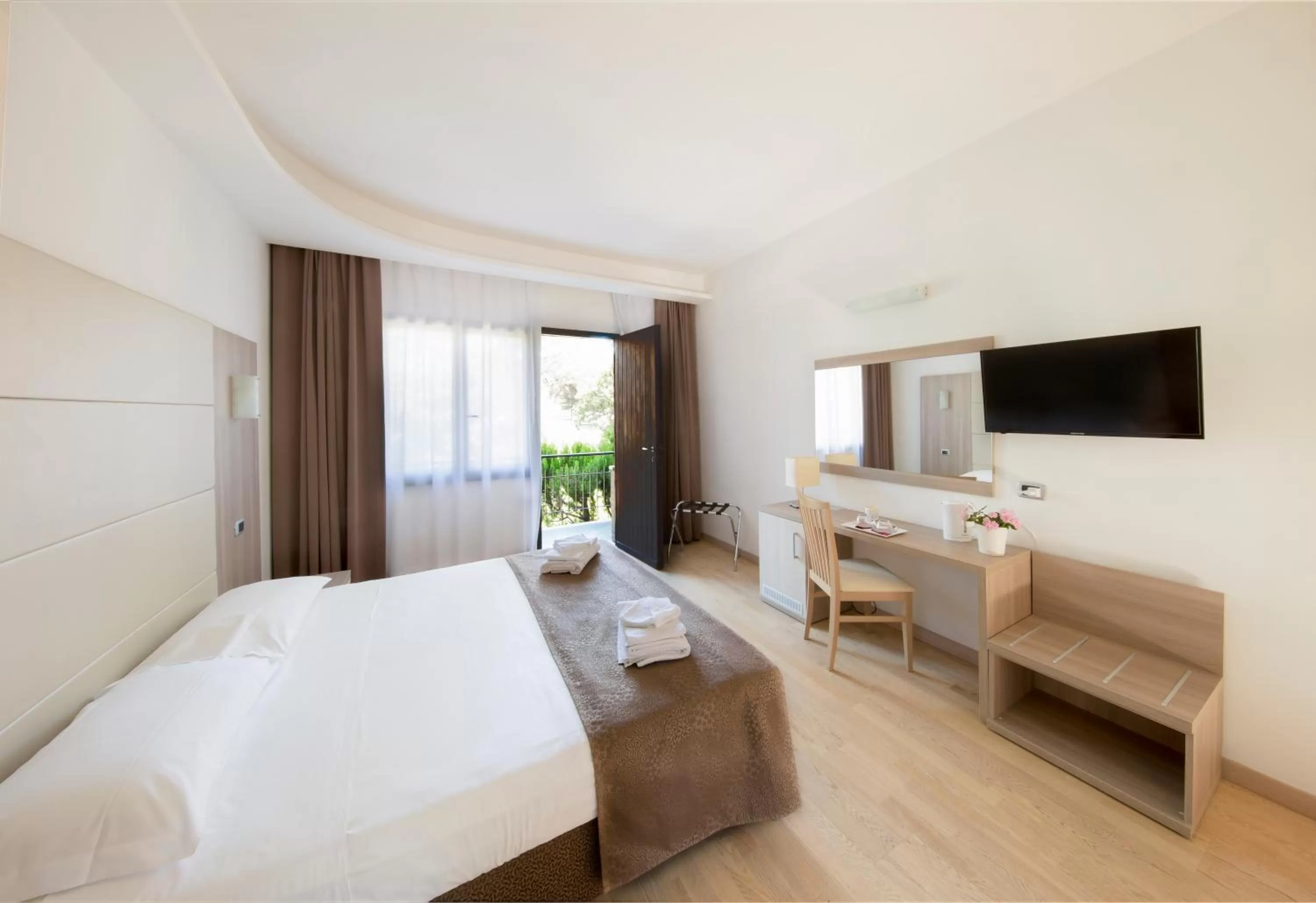 Bed in Hotel Boomerang